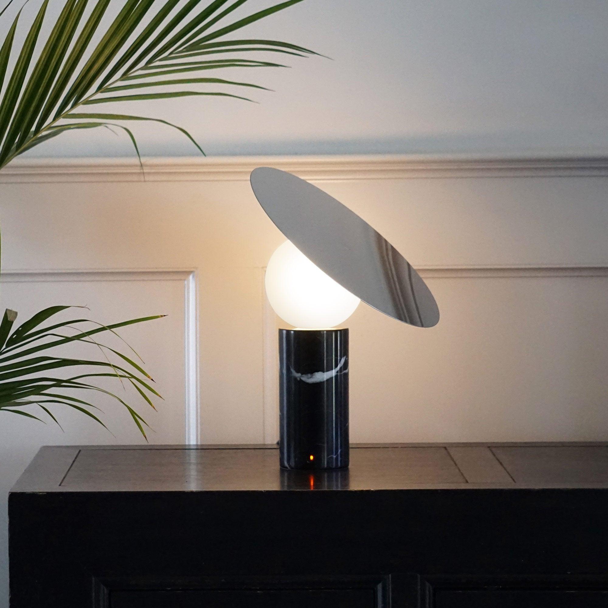 Bola Disc Table Light, Bedside Table Lamp, detail 4