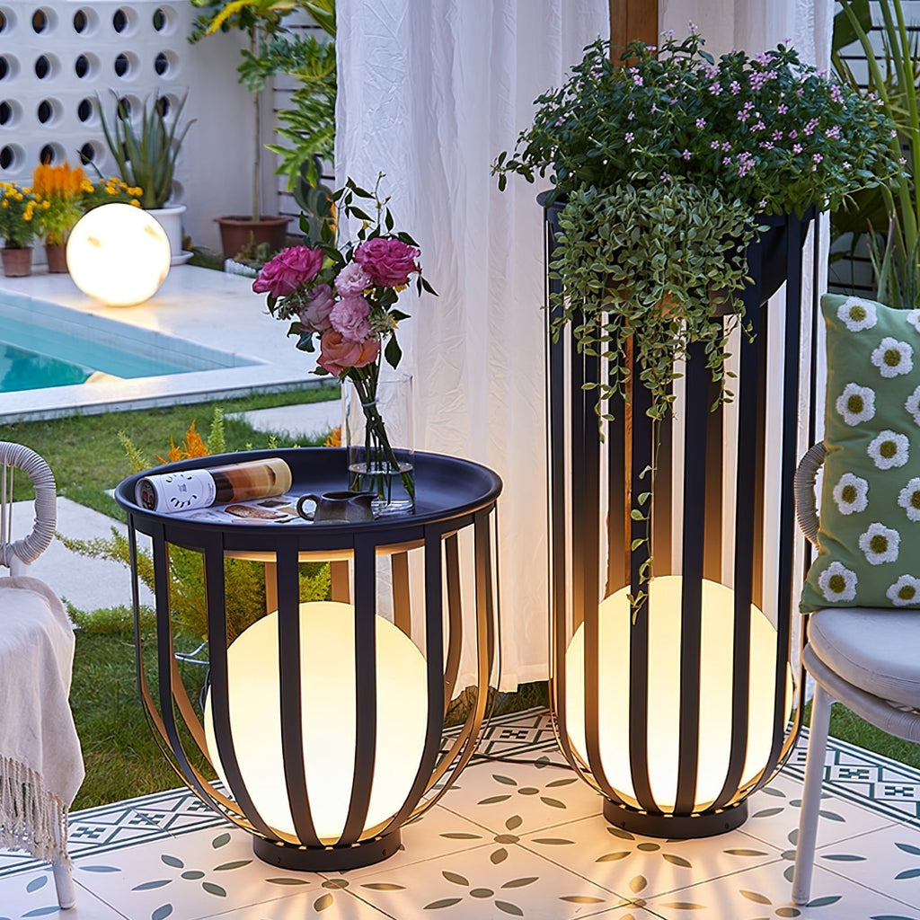 Bols Garden Solar Exterior Lamp, Outdoor Wall Light, detail 2