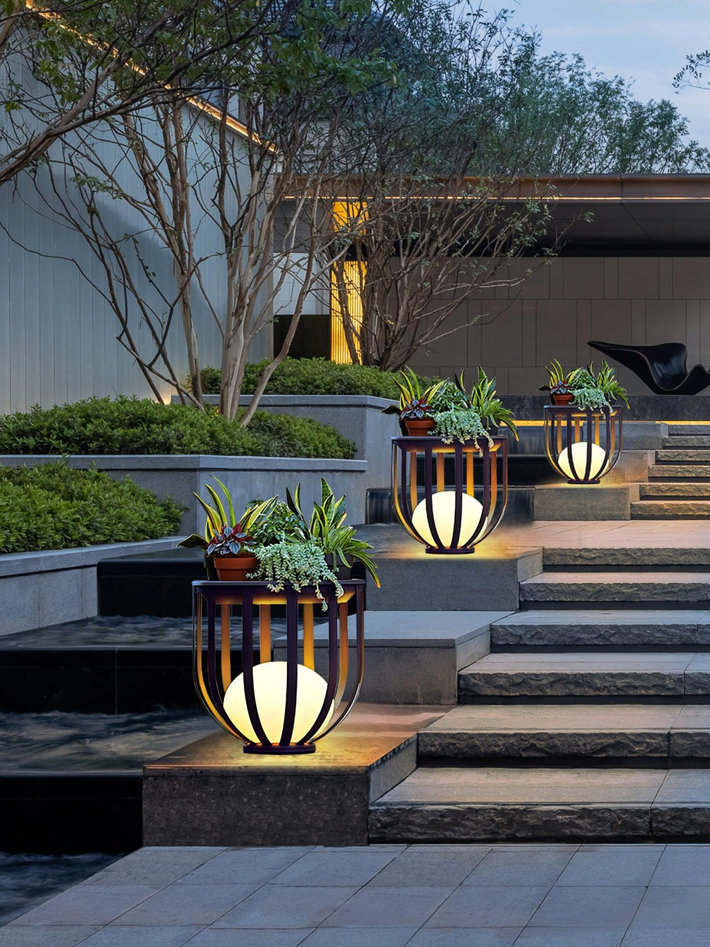 Bols Garden Solar Exterior Lamp, Outdoor Wall Light, detail 15
