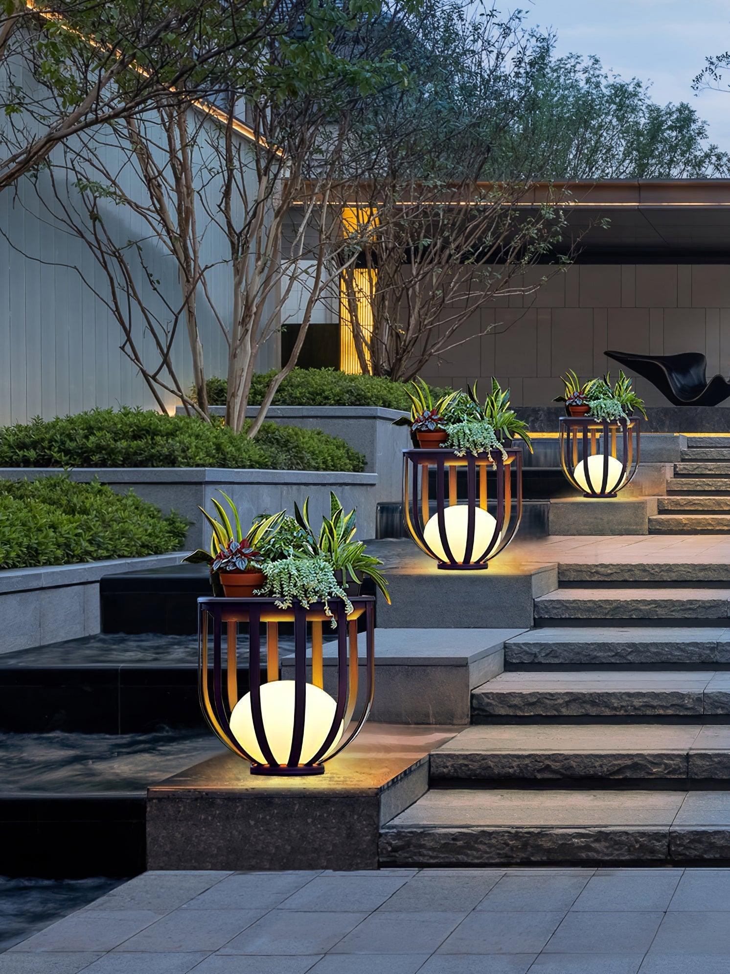 Bols Garden Solar Exterior Lamp, Outdoor Wall Light, detail 15