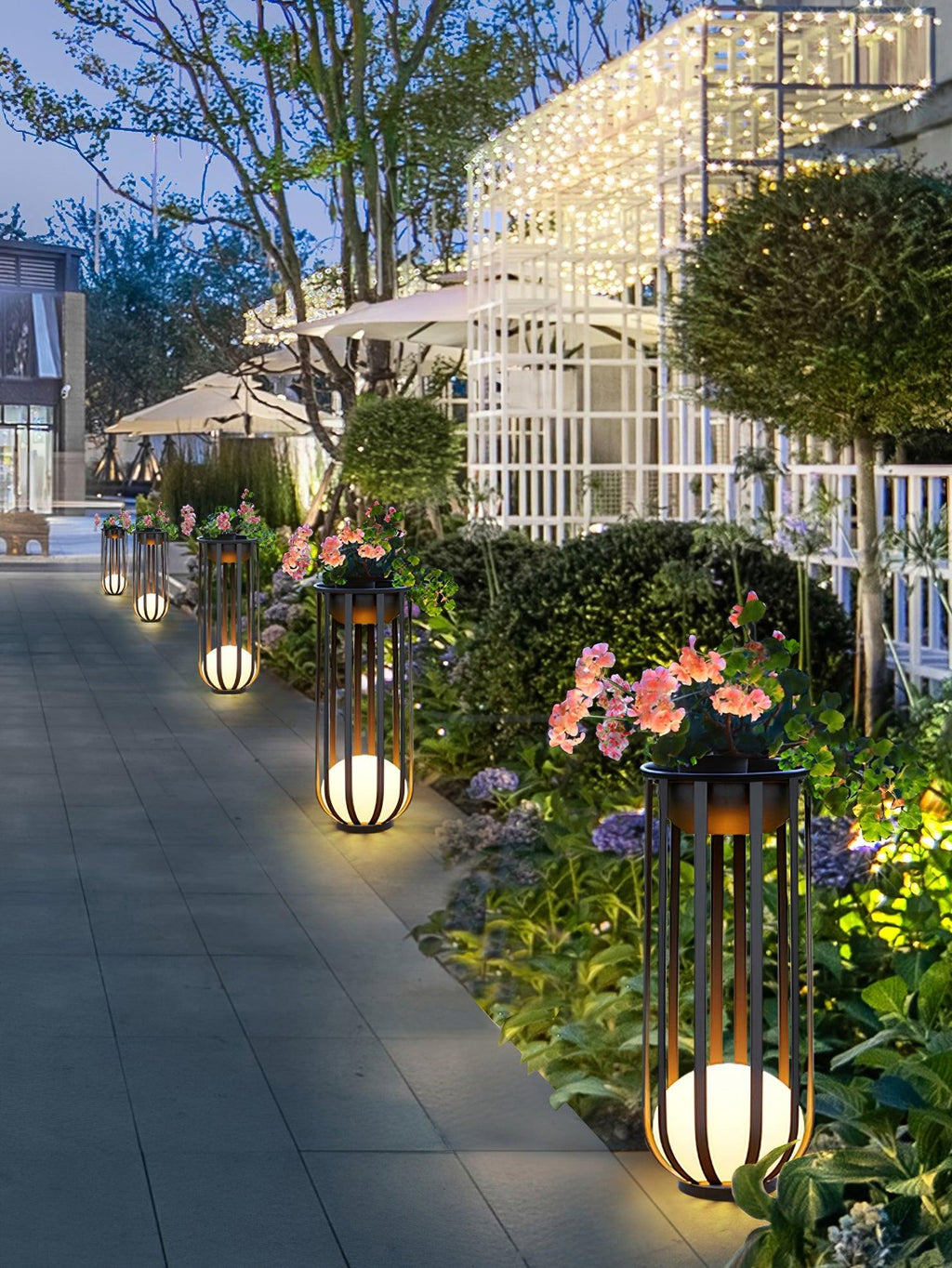 Bols Garden Solar Exterior Lamp, Outdoor Wall Light, detail 19