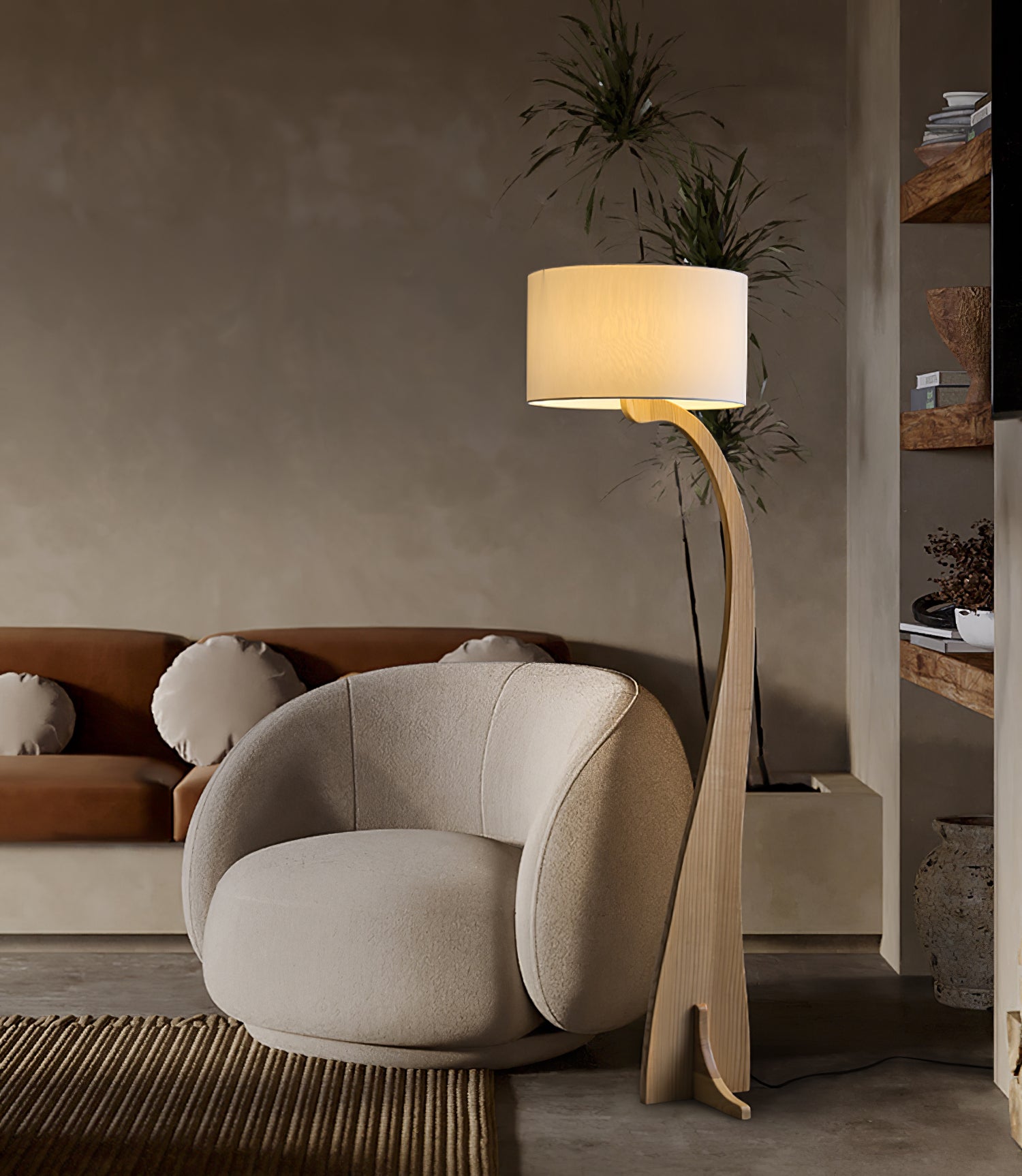 Bow Curve Floor Light, Floor Lamp, detail 25