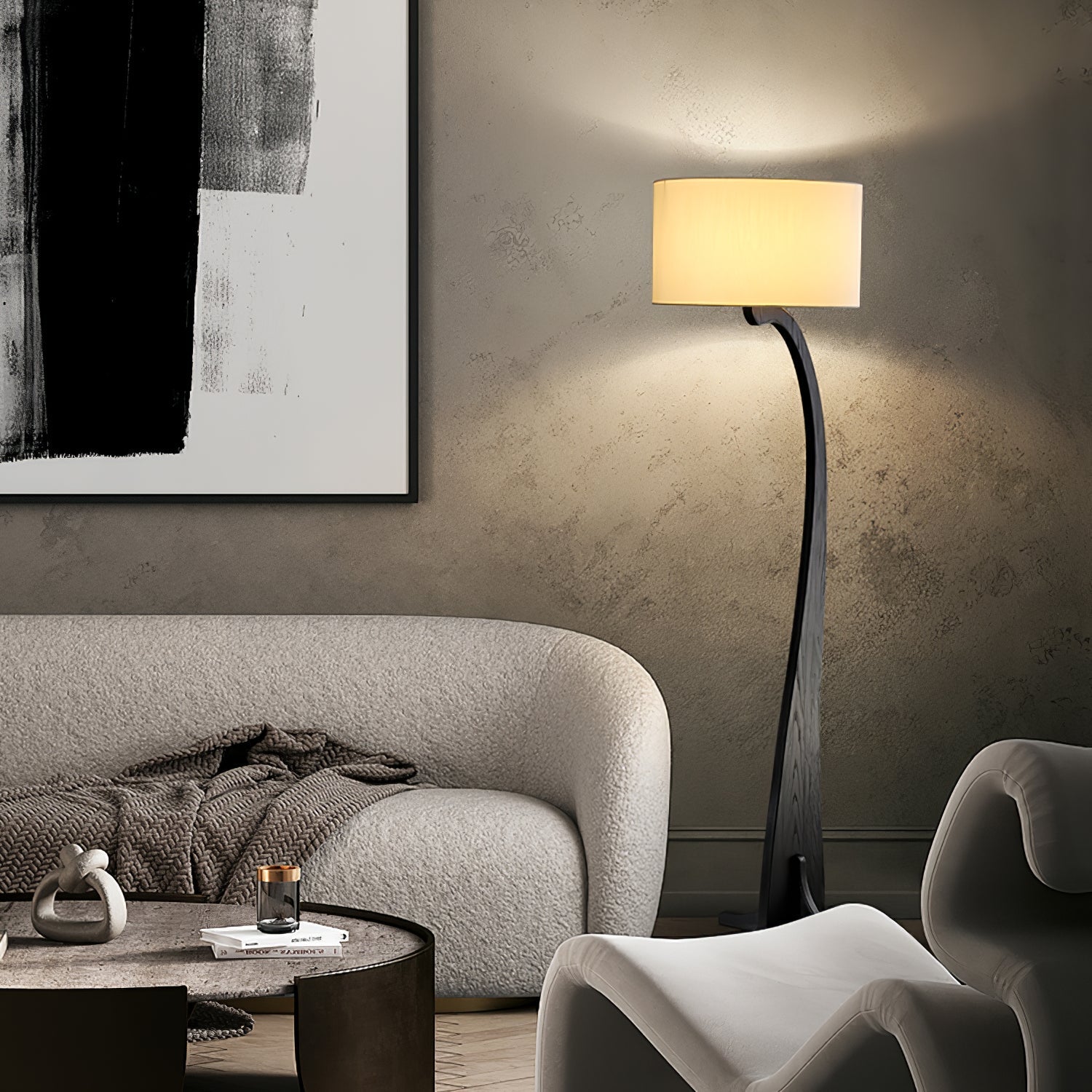 Bow Curve Floor Light, Floor Lamp, detail 10