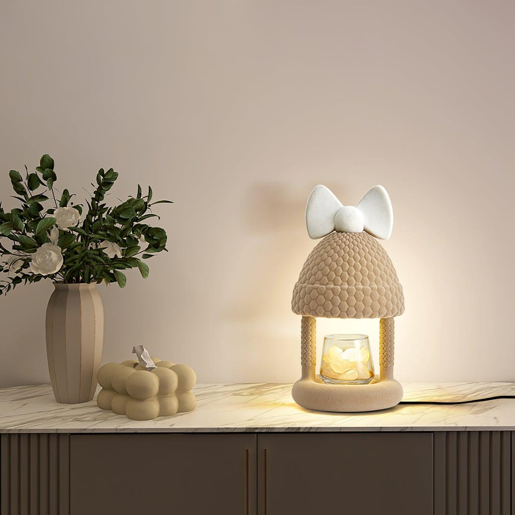Bow Tie Hat Table Light, Bedside Table Lamp, detail 4