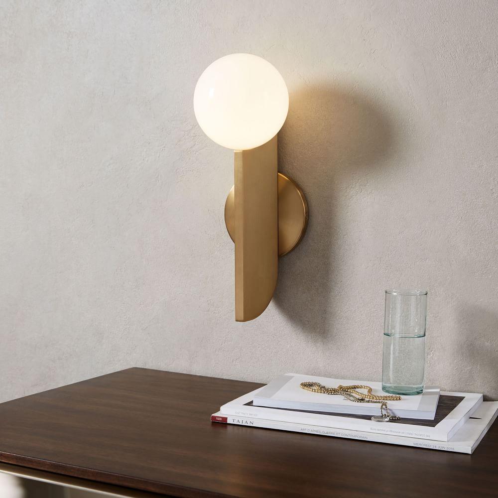 Bower Wall Light, Hardwired Wall Sconce, detail 3