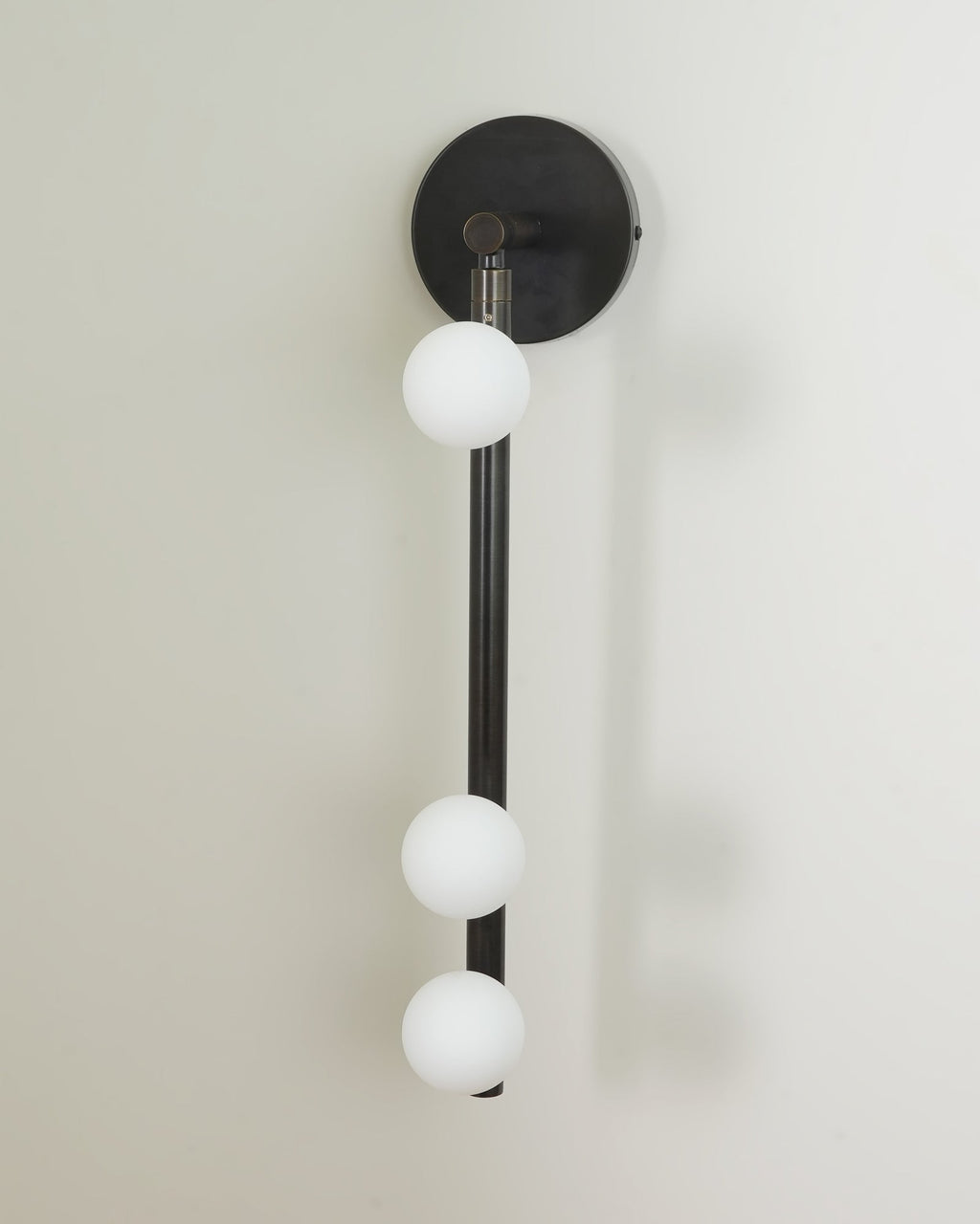 Brass Glass Tube Plug-In Wall Light, Plug-In Wall Sconce, detail 71