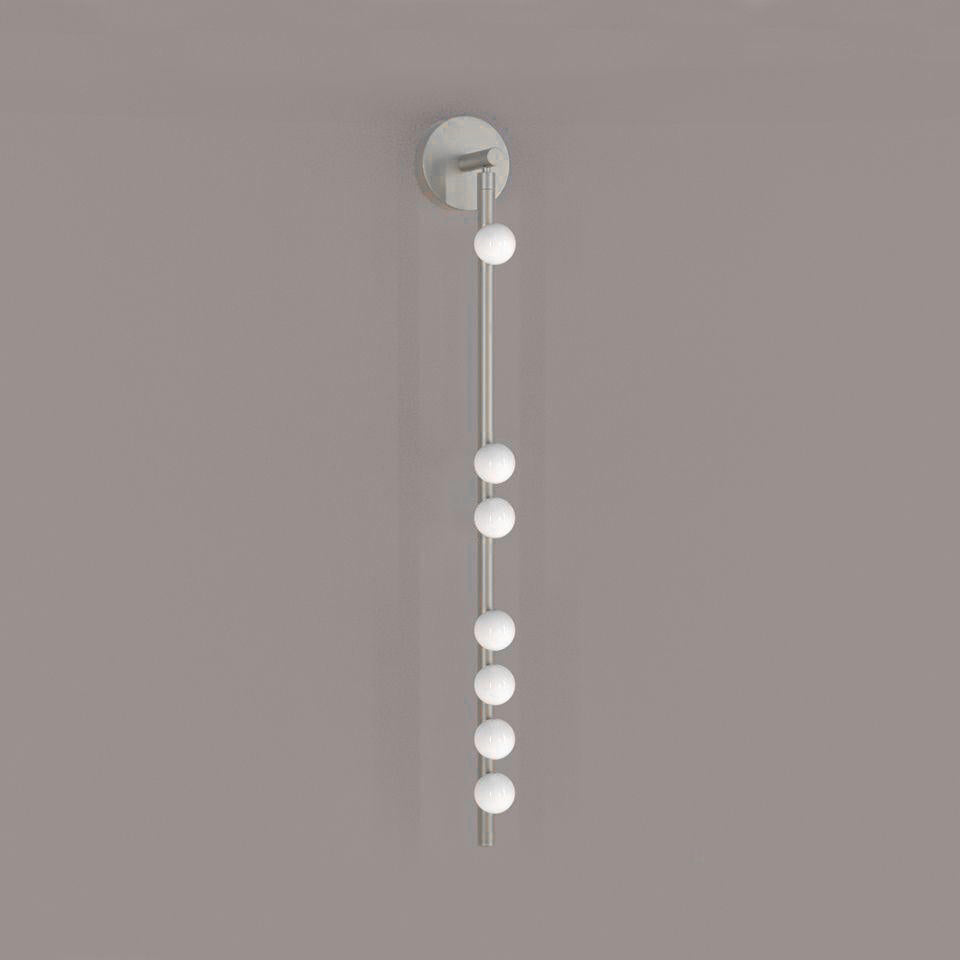 Brass Glass Tube Plug-In Wall Light, Plug-In Wall Sconce, detail 74