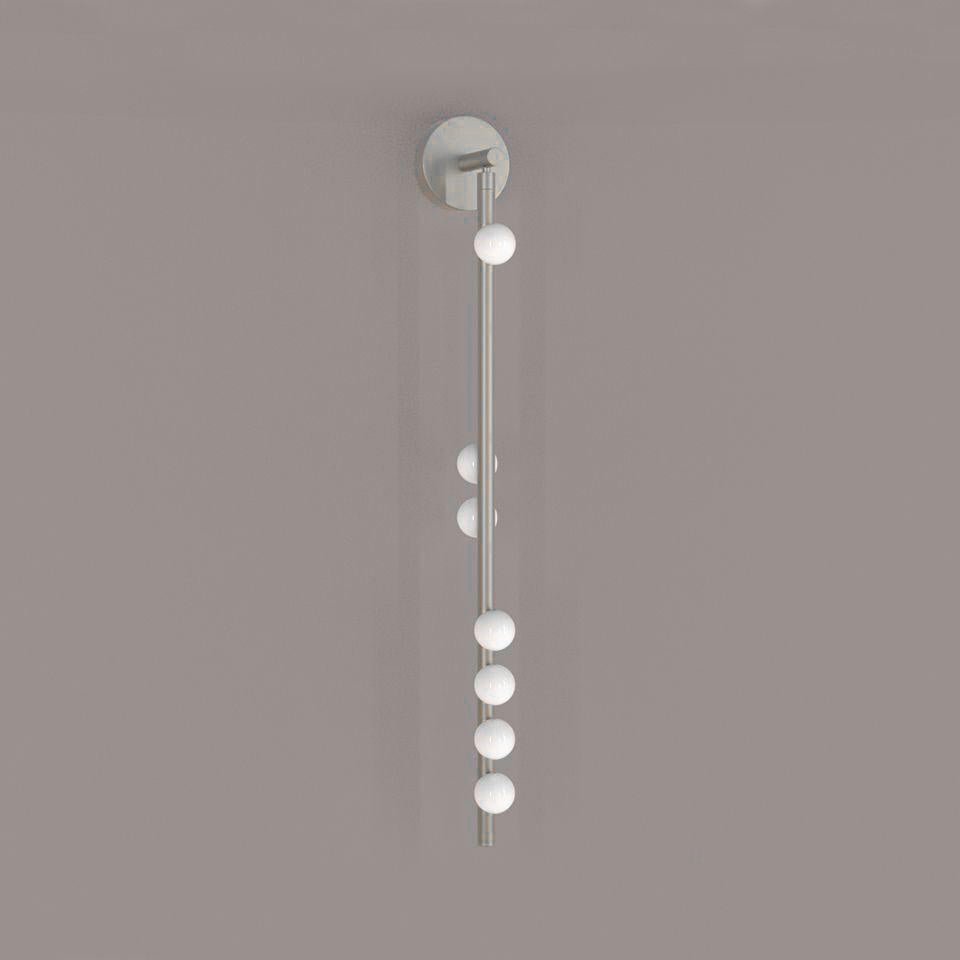 Brass Glass Tube Plug-In Wall Light, Plug-In Wall Sconce, detail 75