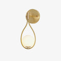 Brass Vanity Wall Light, Bathroom Vanity Light, Dia 13.5cm x H 33cm