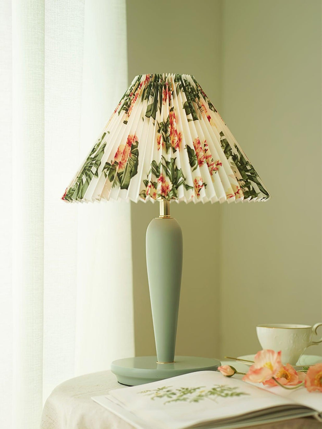 Brentwood Tall Table Light, Bedside Table Lamp, detail 9