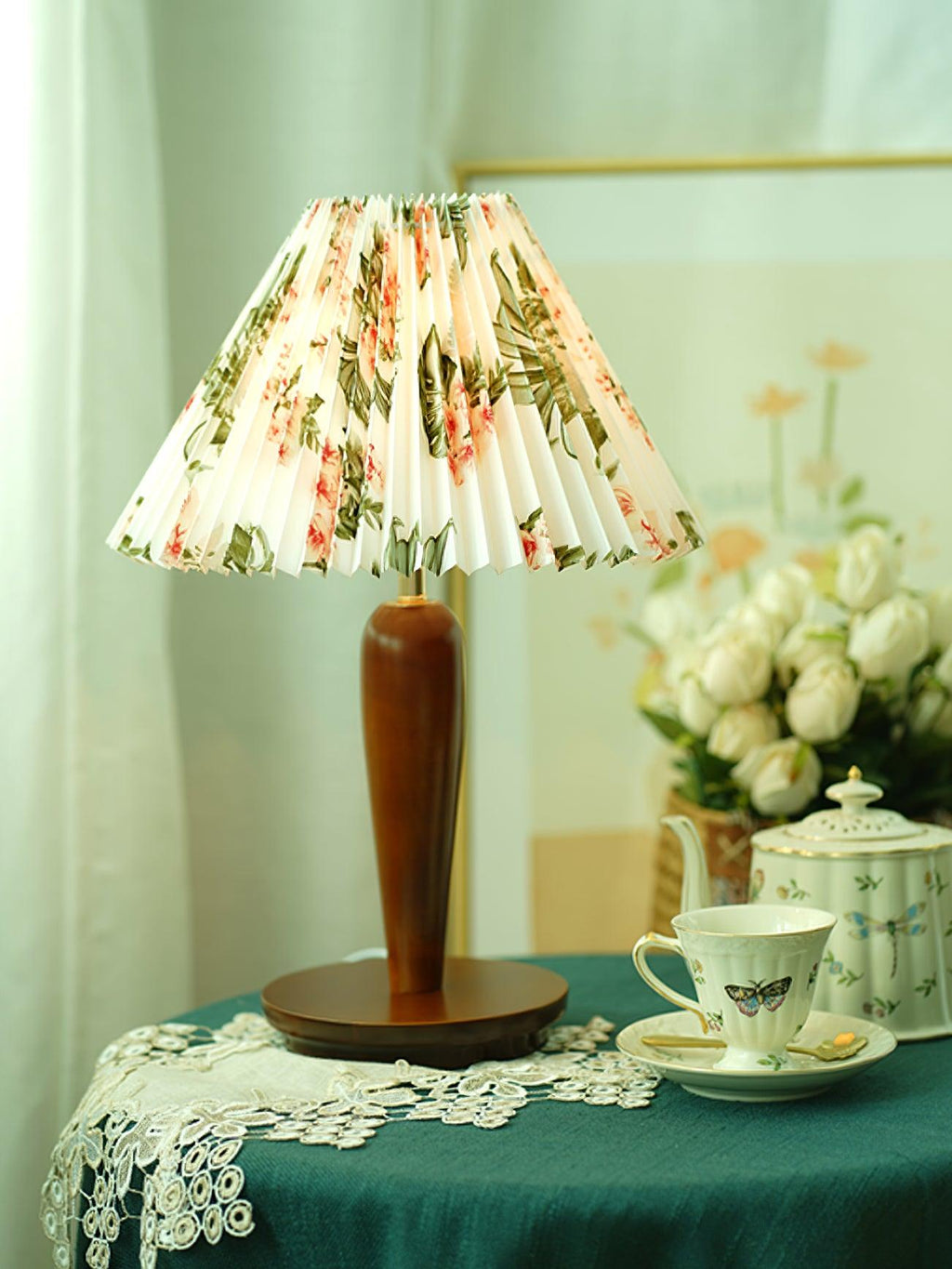 Brentwood Tall Table Light, Bedside Table Lamp, detail 11