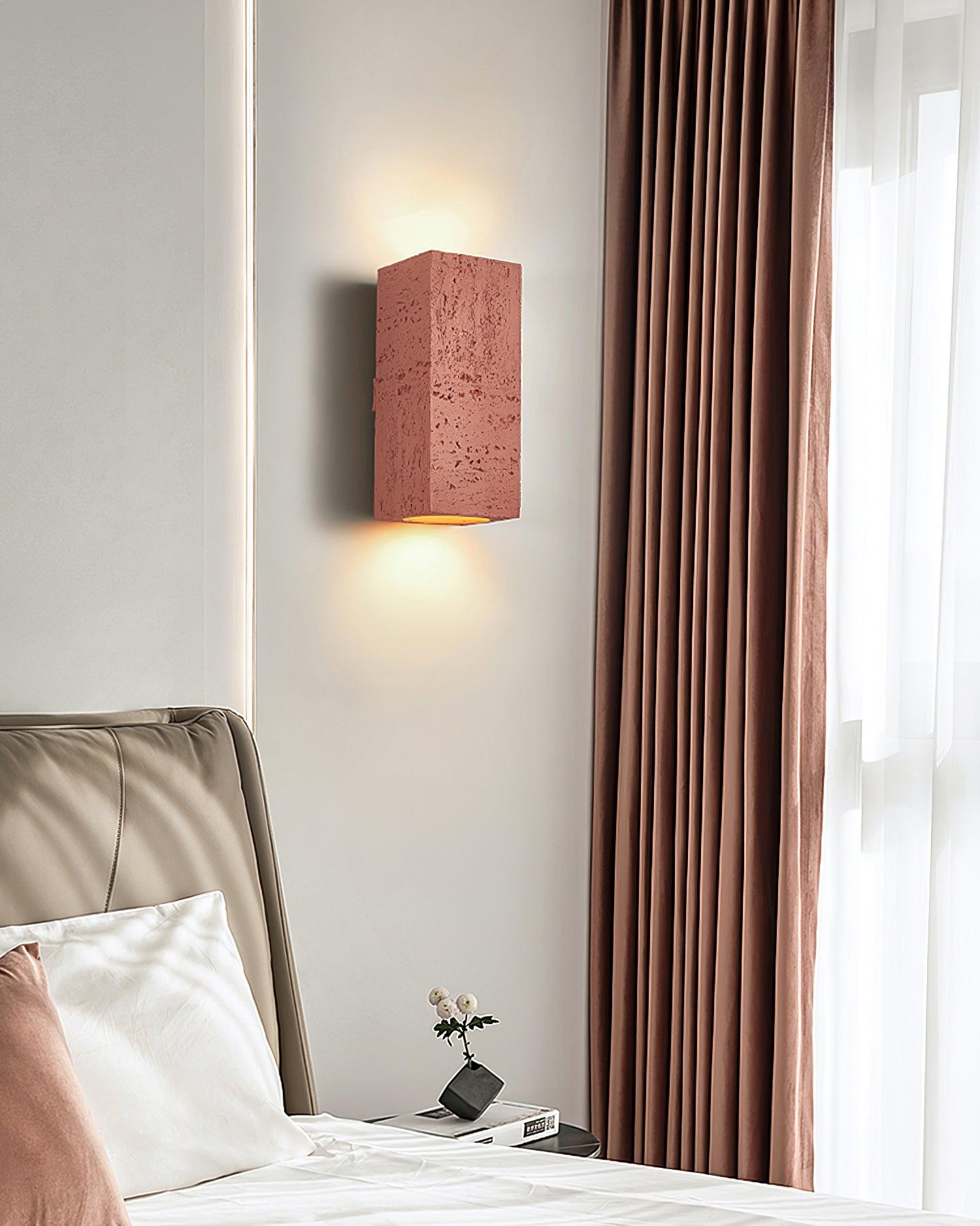 Bricks Wall Light, Bedroom Wall Sconce, detail 9