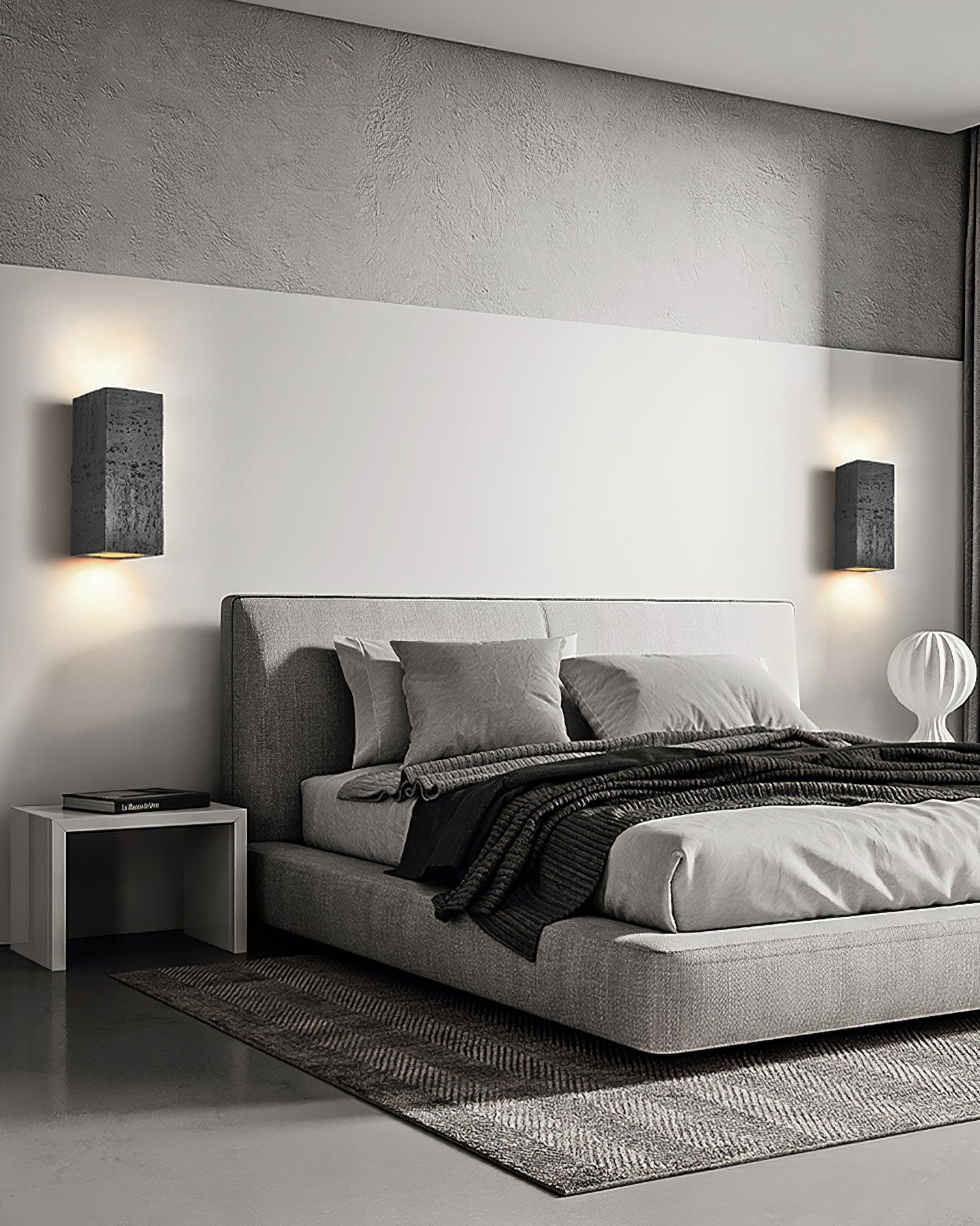 Bricks Wall Light, Bedroom Wall Sconce, detail 4