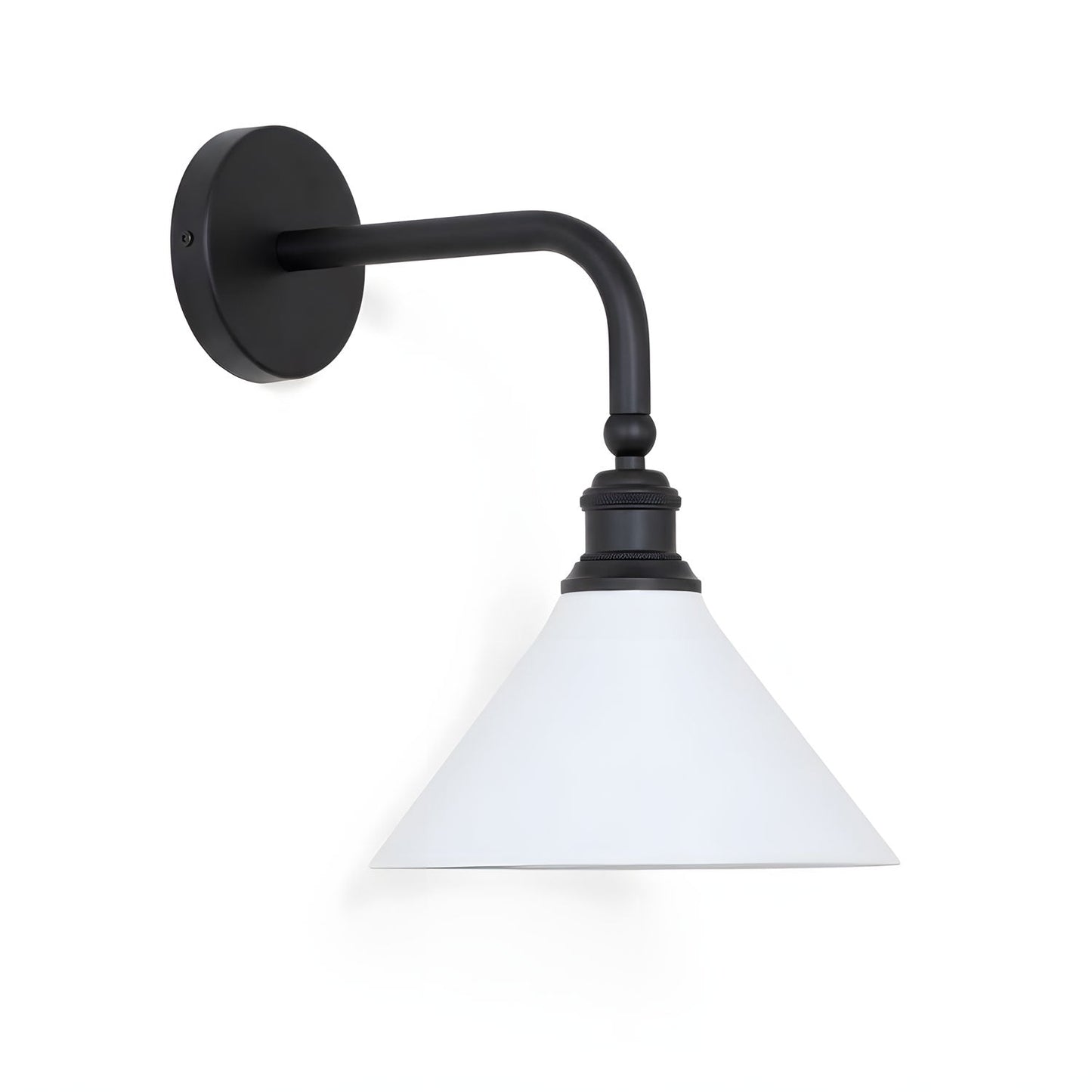 Bridgemont Wall Light - Dia 24cm x W 32cm x H 35cm Metal, Hardwired Wall Sconce, detail 35