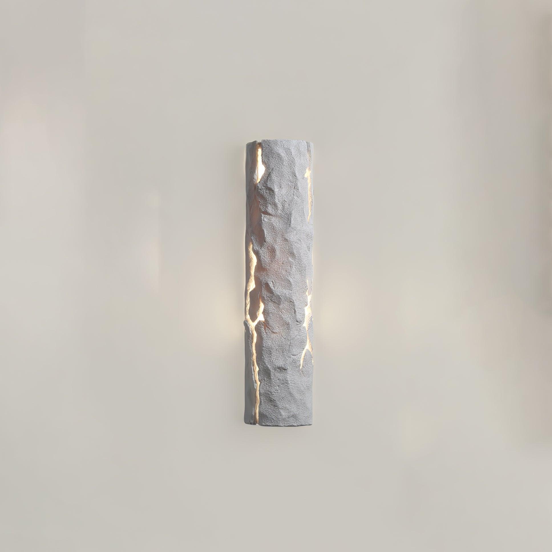Broken Bark Wall Light, Hardwired Wall Sconce, detail 6