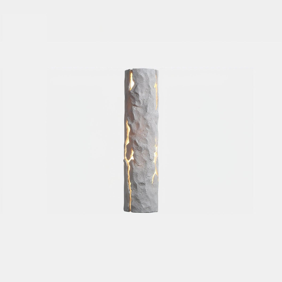 Broken Bark Wall Light, Hardwired Wall Sconce, Iron, Model A: Dia 10cm x H 39.5cm