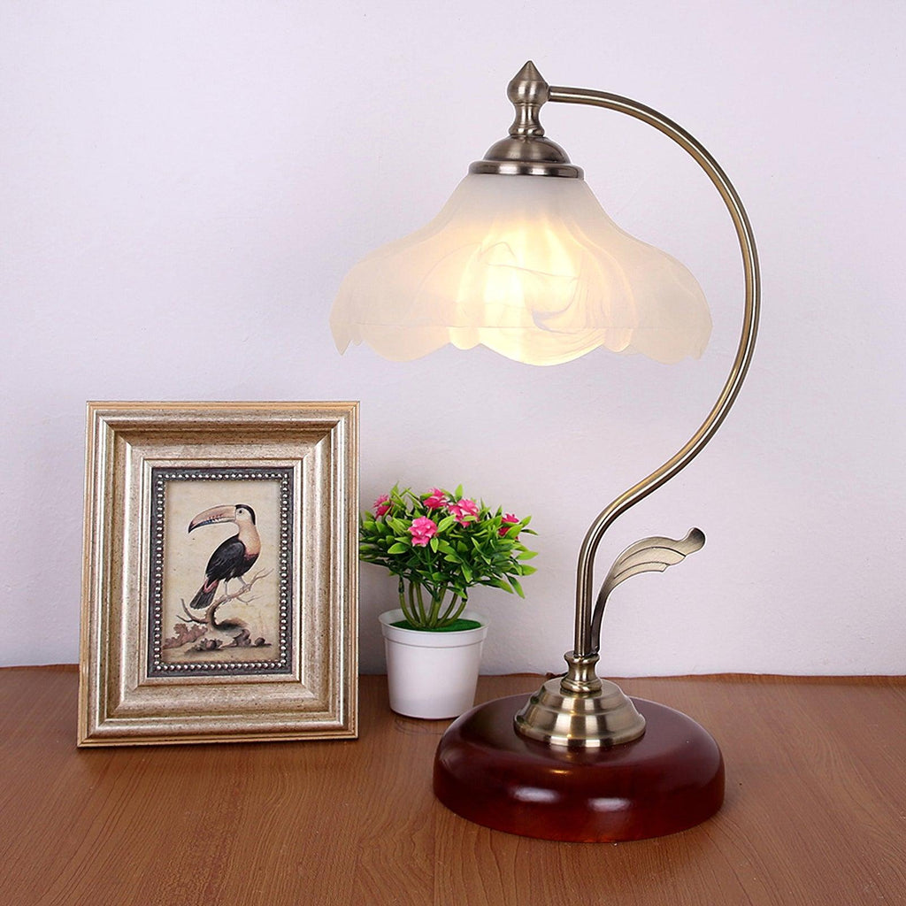 Retro Flower Table Light, Bedside Table Lamp, detail 2