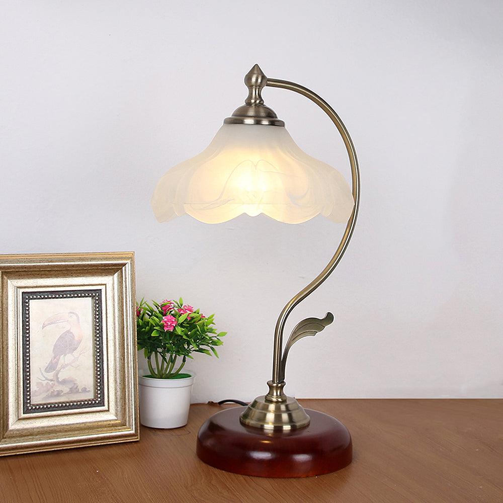 Retro Flower Table Light, Bedside Table Lamp, detail 4