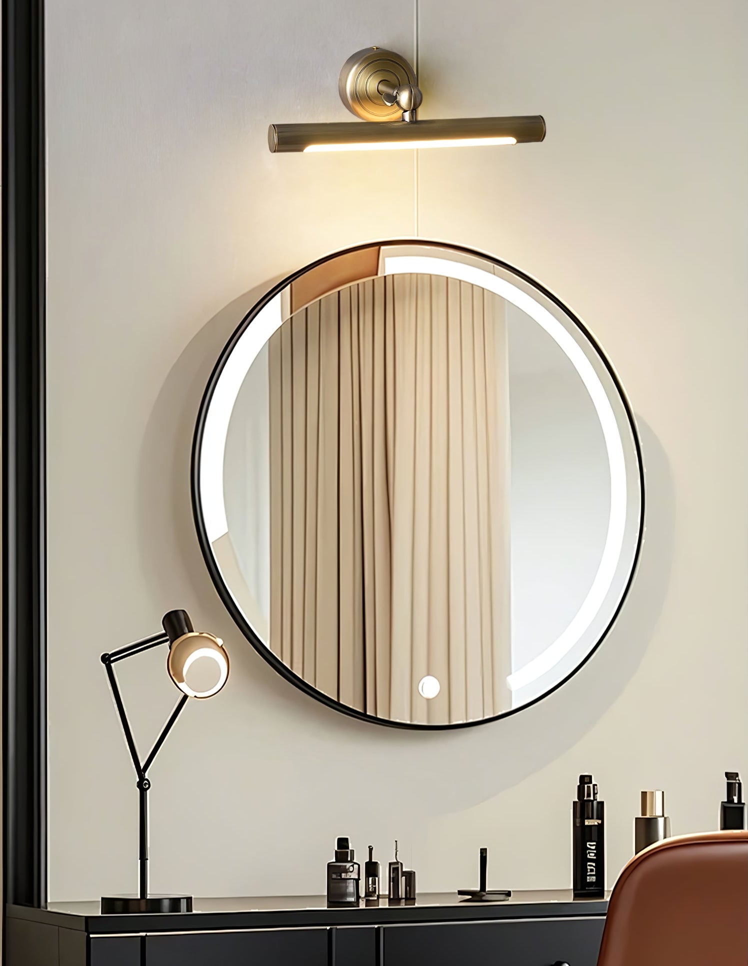 Brunelux Vanity Wall Fixture, Bathroom Vanity Light, detail 5