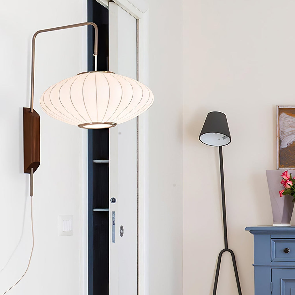 Bubble Ball Wall Light - Dia 26cm x H 36cm Polymer, Plug-In Wall Sconce, detail 15