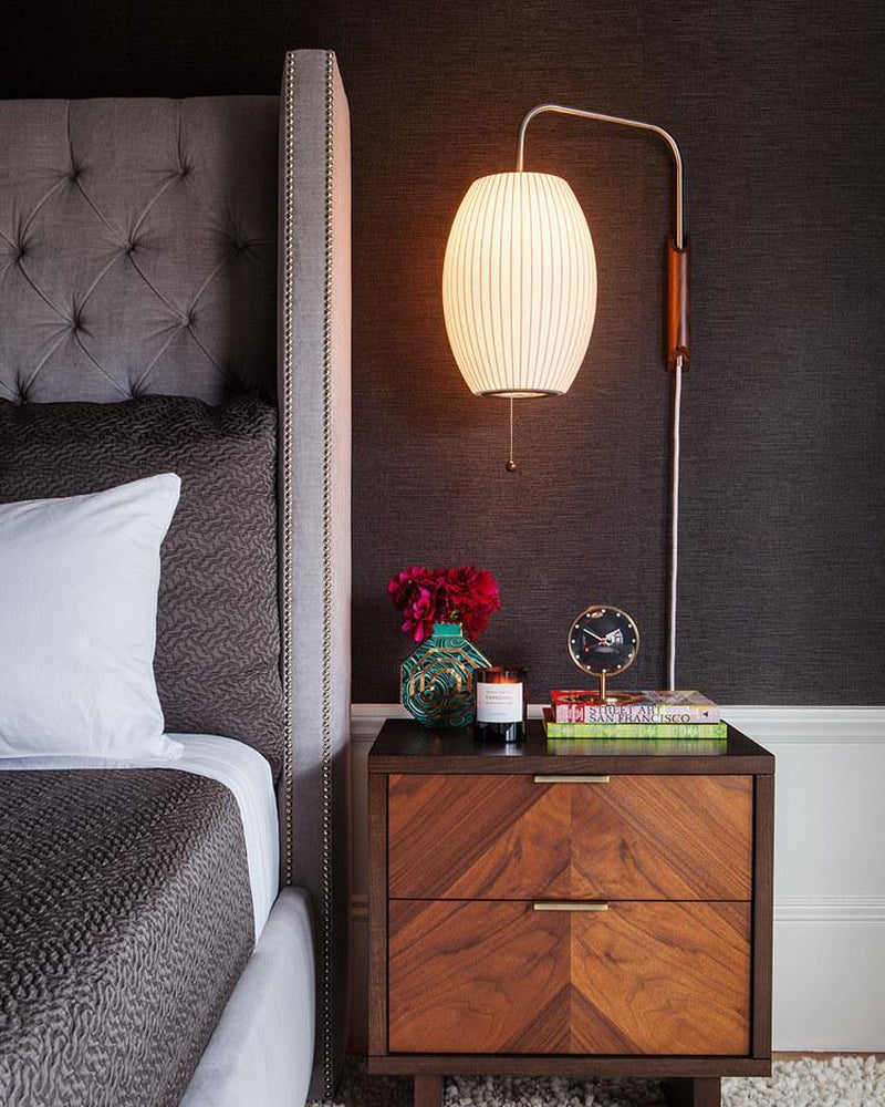 Nelson Bubble Wall Light, Hardwired Wall Sconce, detail 36