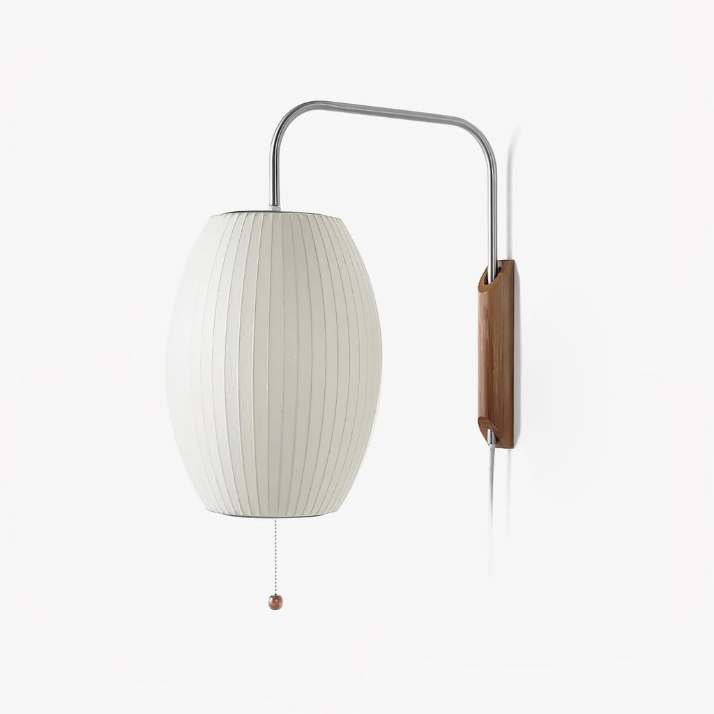 Bubble Ball Wall Light - Dia 26cm x H 36cm Polymer, Plug-In Wall Sconce, detail 2