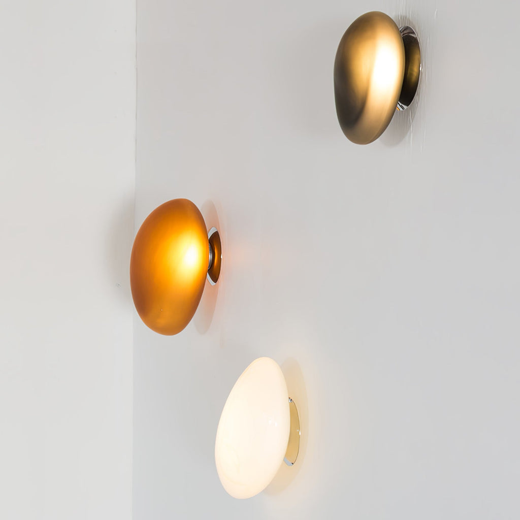Bubble Glass Wall Light, Hardwired Wall Sconce, detail 4