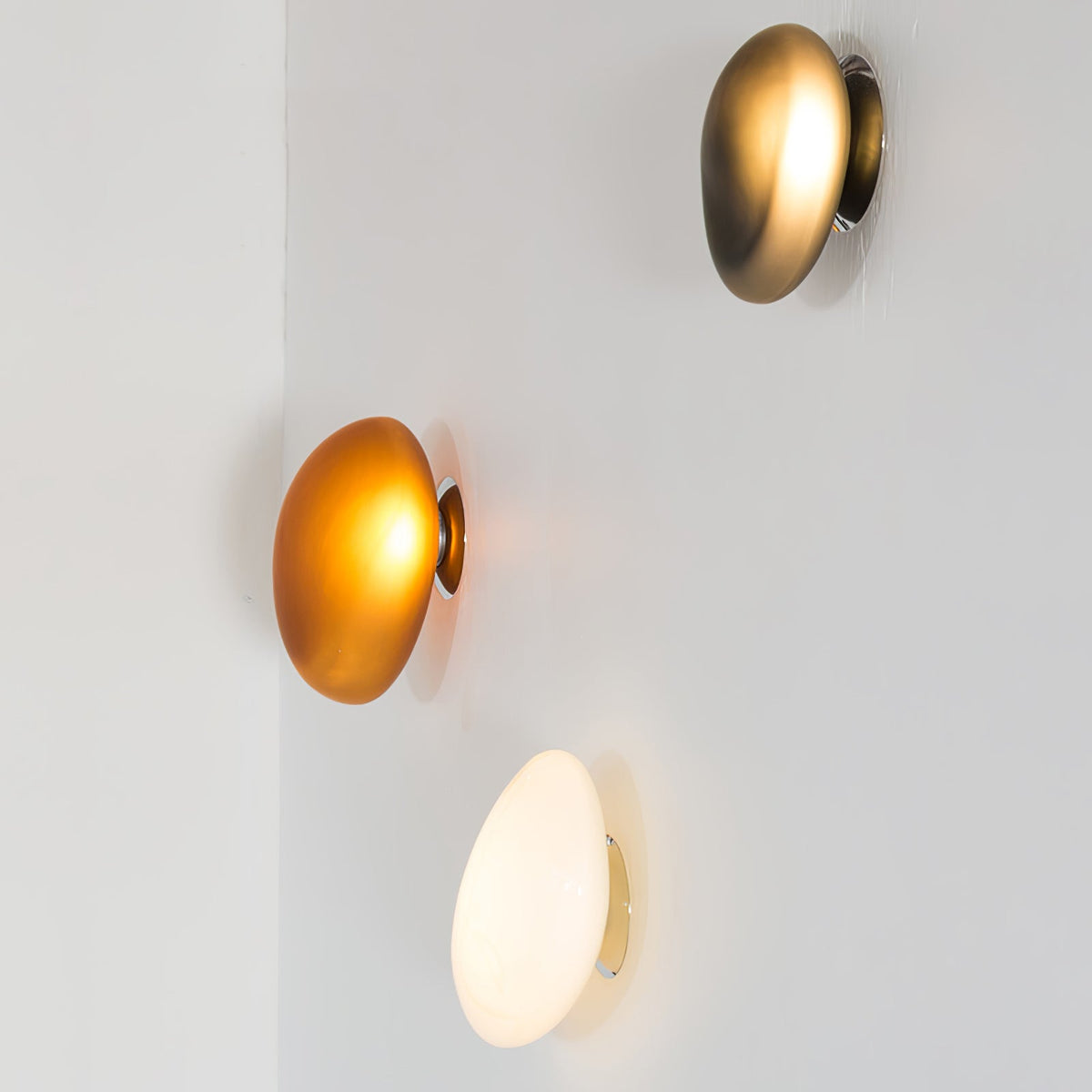 Bubble Glass Wall Light, Hardwired Wall Sconce, detail 4