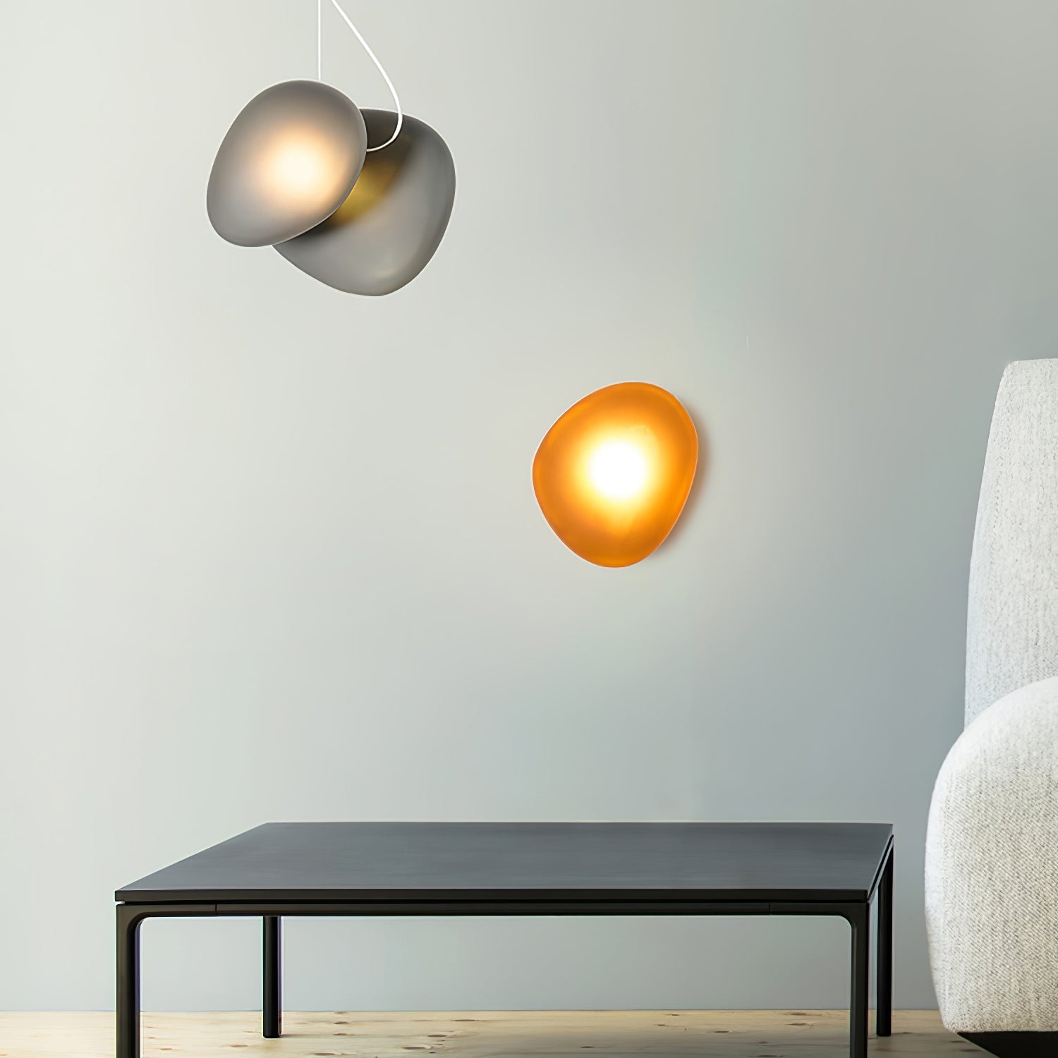 Bubble Glass Wall Light, Hardwired Wall Sconce, detail 68