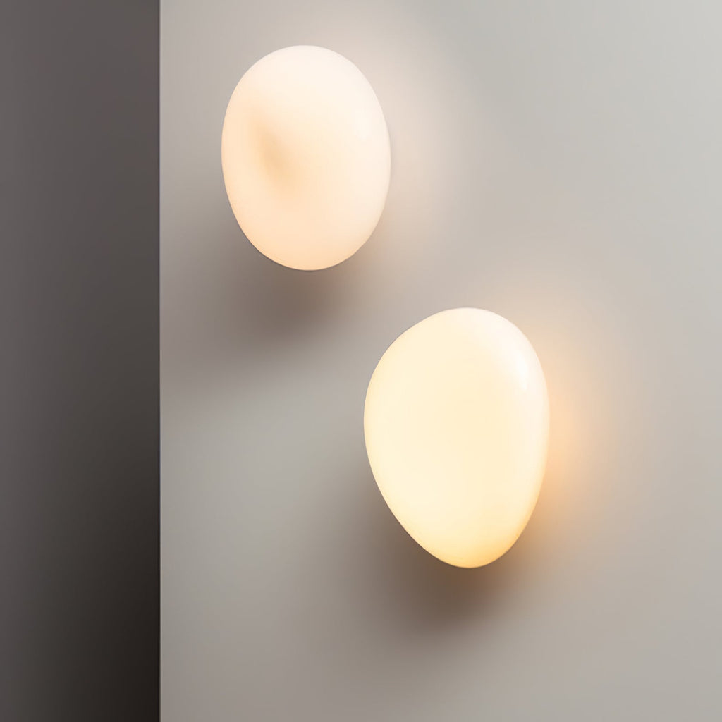 Bubble Glass Wall Light, Hardwired Wall Sconce, detail 2