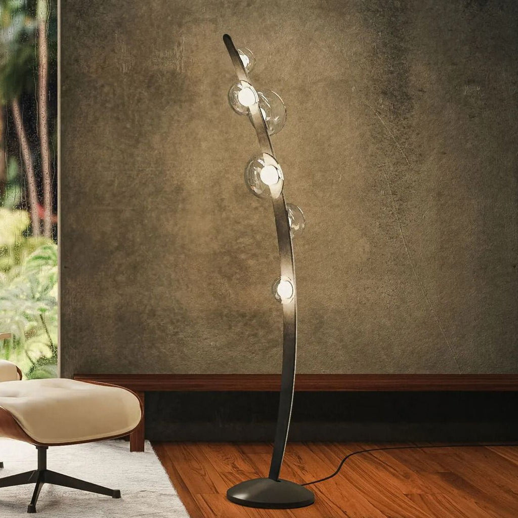 Bubbles Glass Floor Light, Floor Lamp, detail 3
