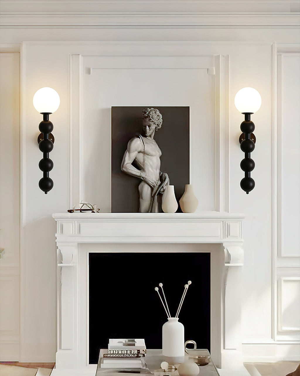 Bubbly Wall Light, Hardwired Wall Sconce, detail 7