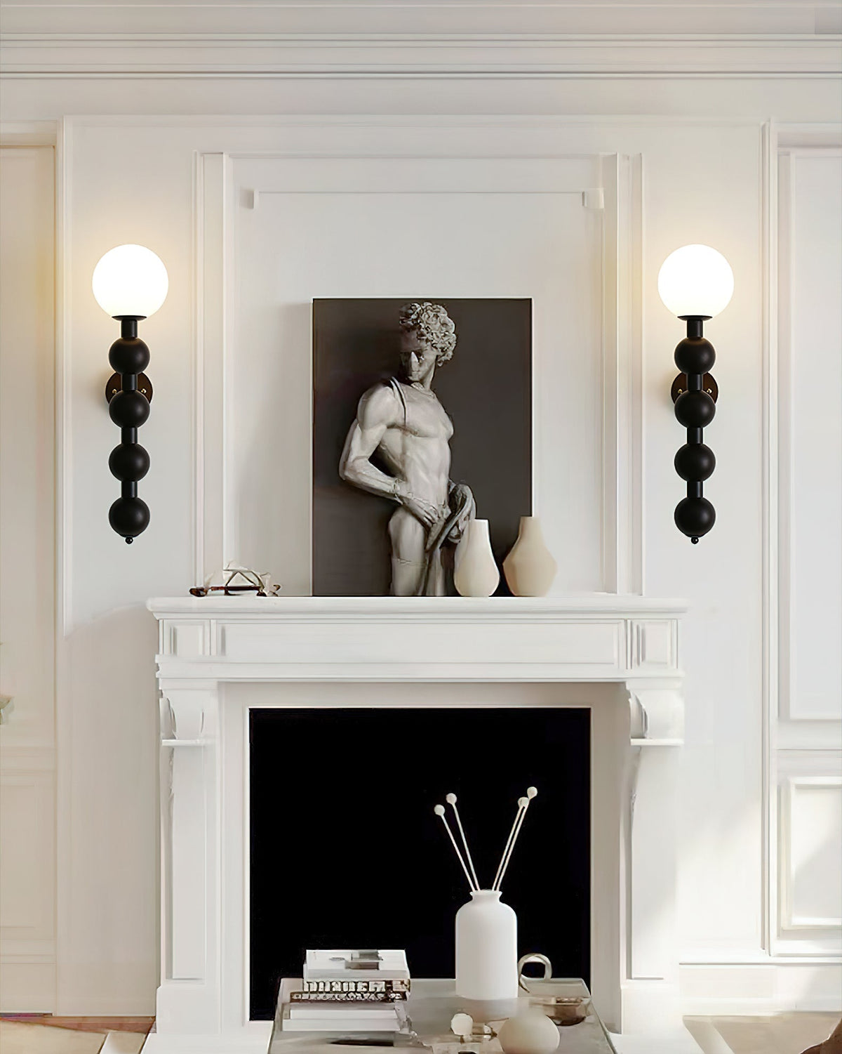 Bubbly Wall Light, Hardwired Wall Sconce, detail 7