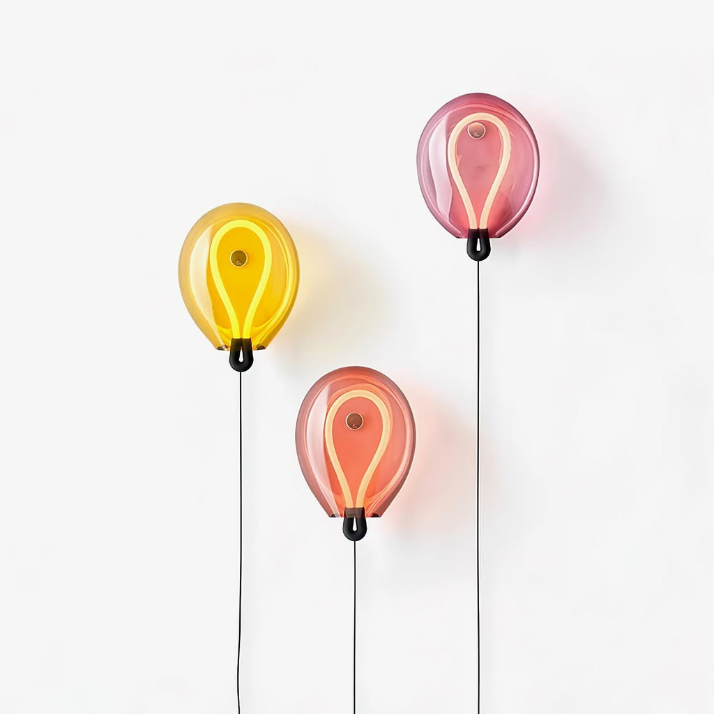 Bulla Wall Light, Plug-In Wall Sconce, Metal, Dia 30cm x H 40cm