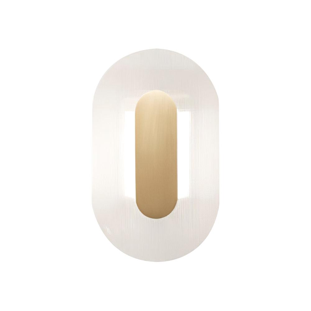 Button Wall Light, Hardwired Wall Sconce, Iron, Dia 18cm x H 30cm