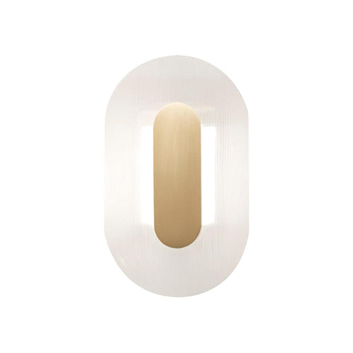 Button Wall Light, Hardwired Wall Sconce, Iron, Dia 18cm x H 30cm