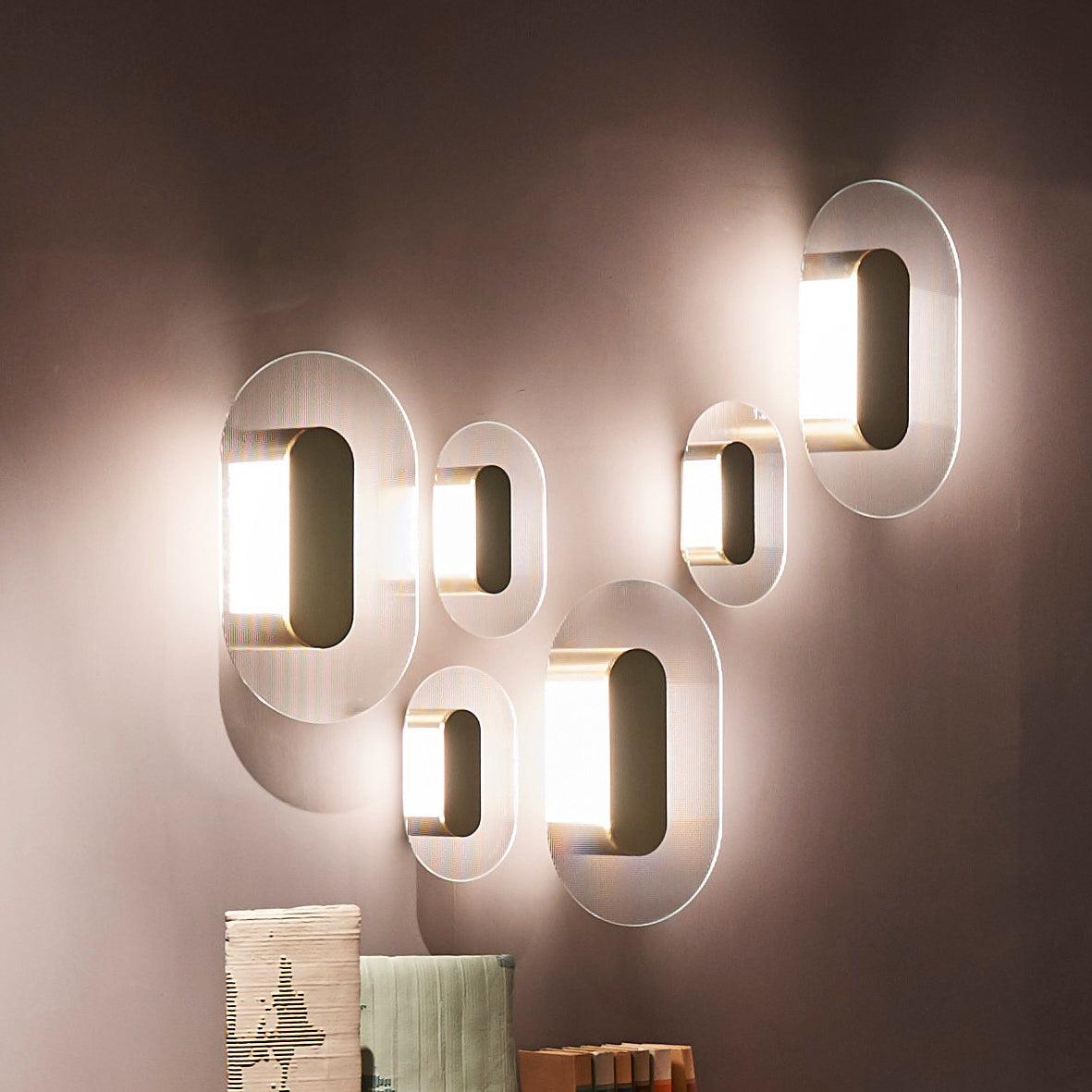 Button Wall Light, Hardwired Wall Sconce, detail 3