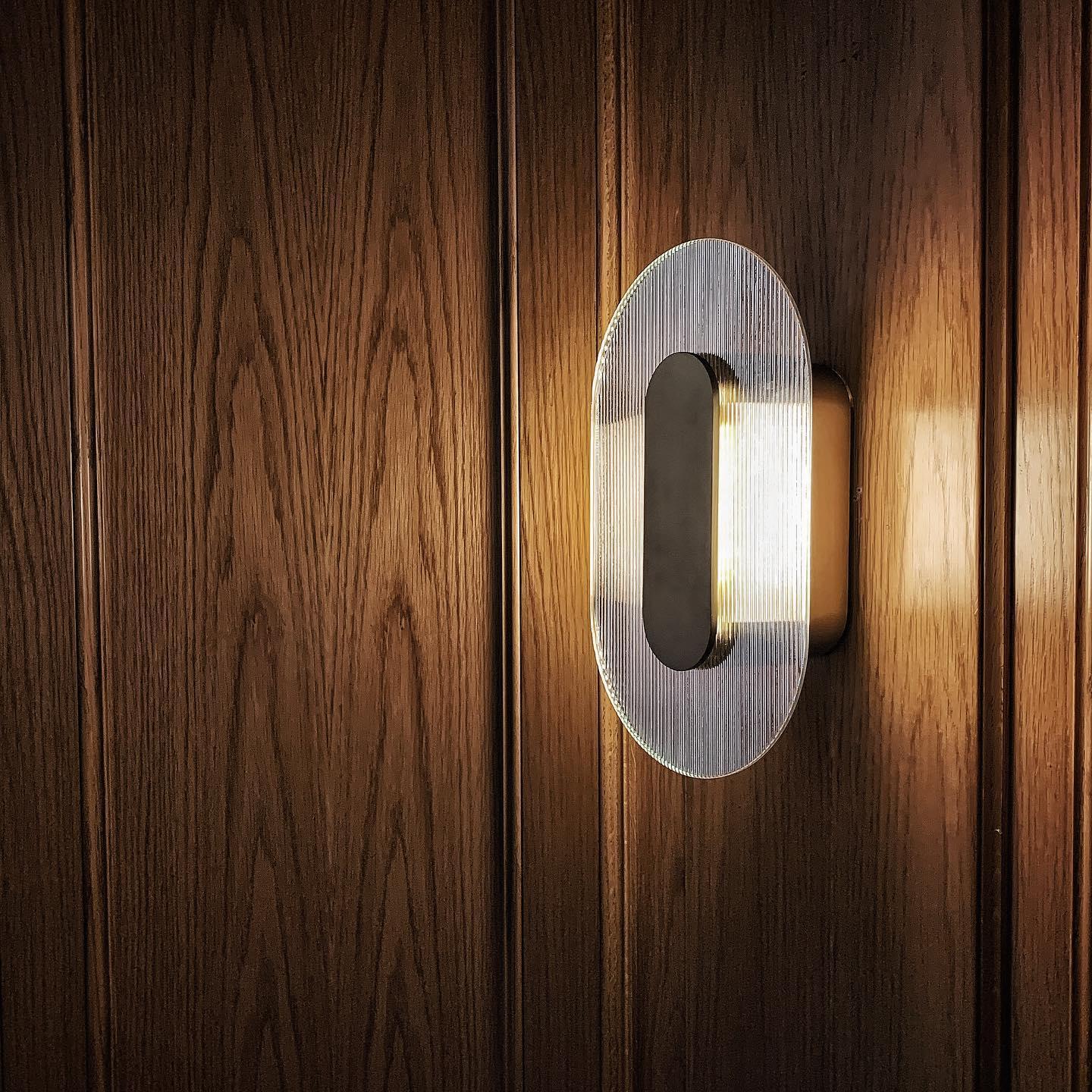 Button Wall Light, Hardwired Wall Sconce, detail 4