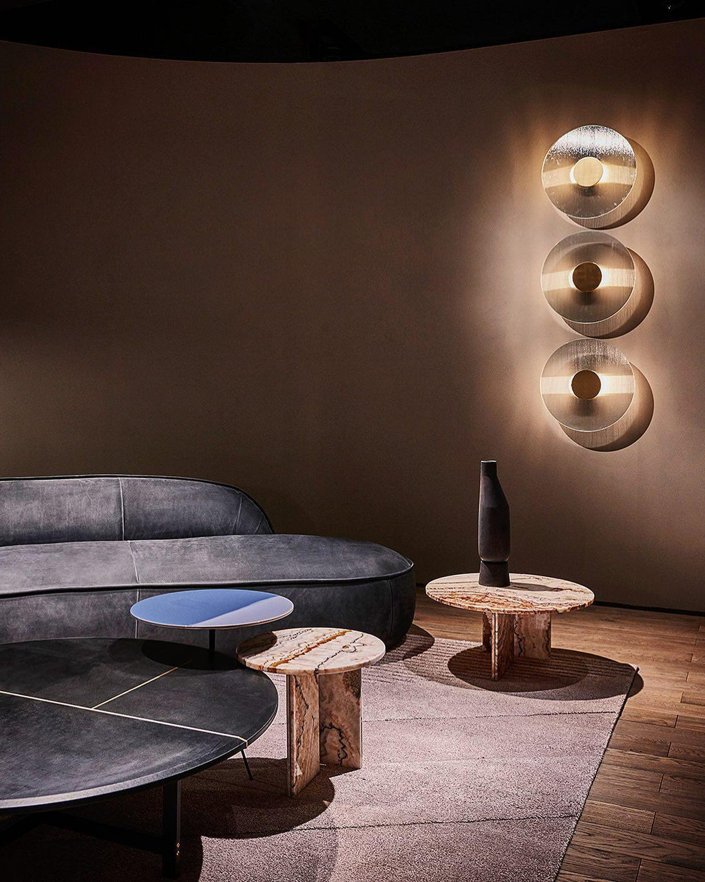 Button Wall Light, Hardwired Wall Sconce, detail 10