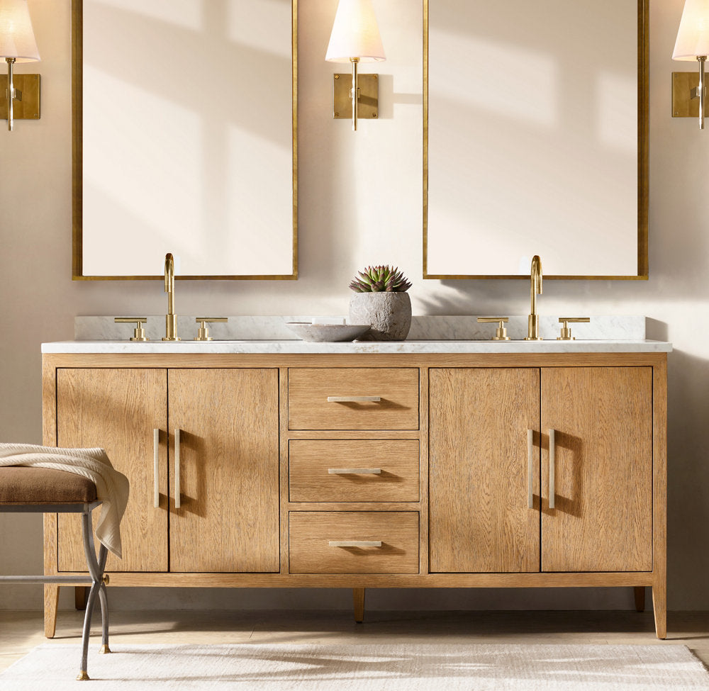 Fulham Linen Shade Wall Light, Bathroom Wall Sconce, detail 7