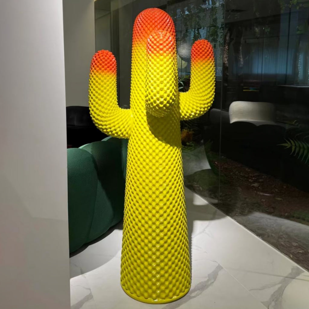 Glass Mello Sculptural Portable Lamp Cactus Coat Rack, Bedside Table Lamp, detail 43