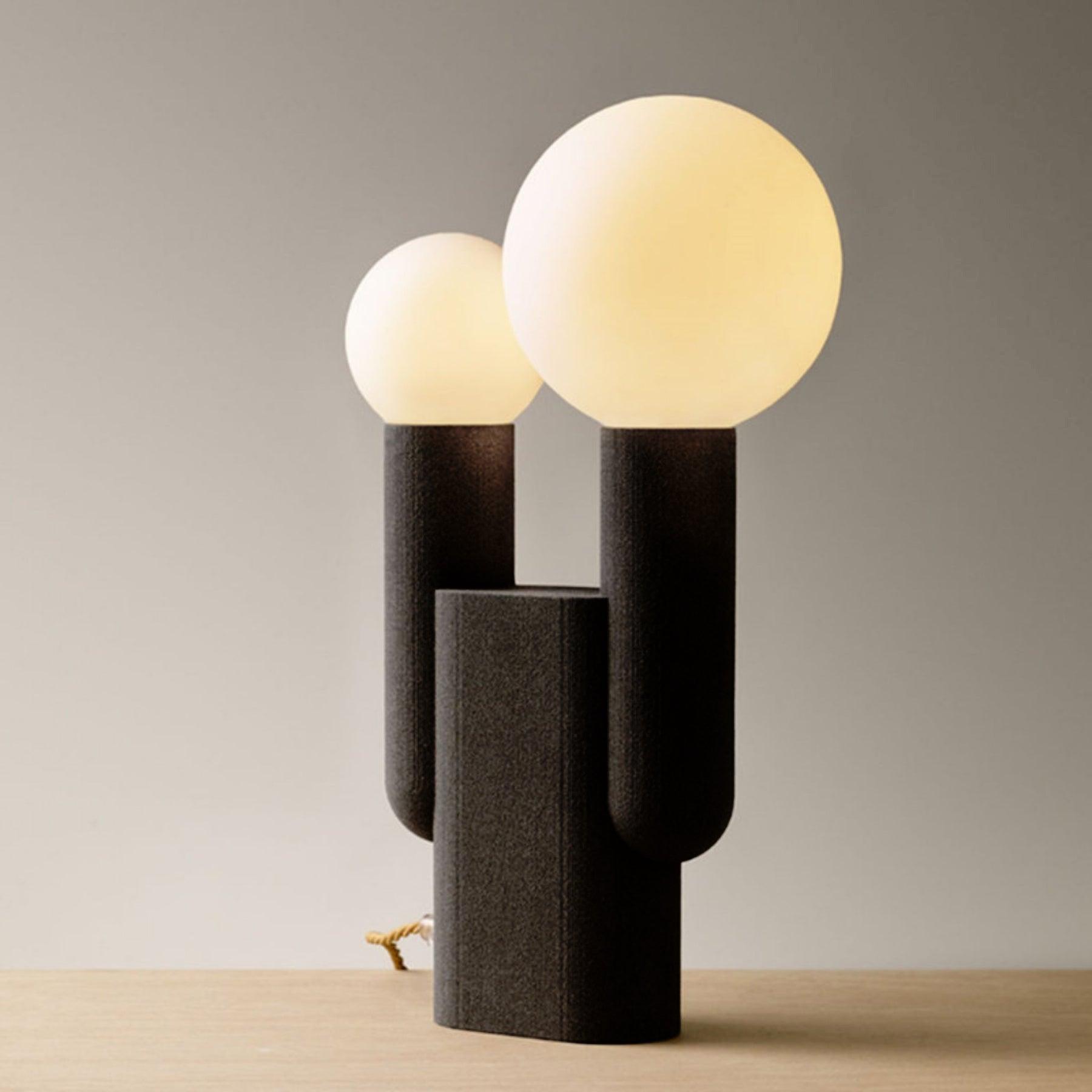 Cactus Table Light, Bedside Table Lamp, detail 3