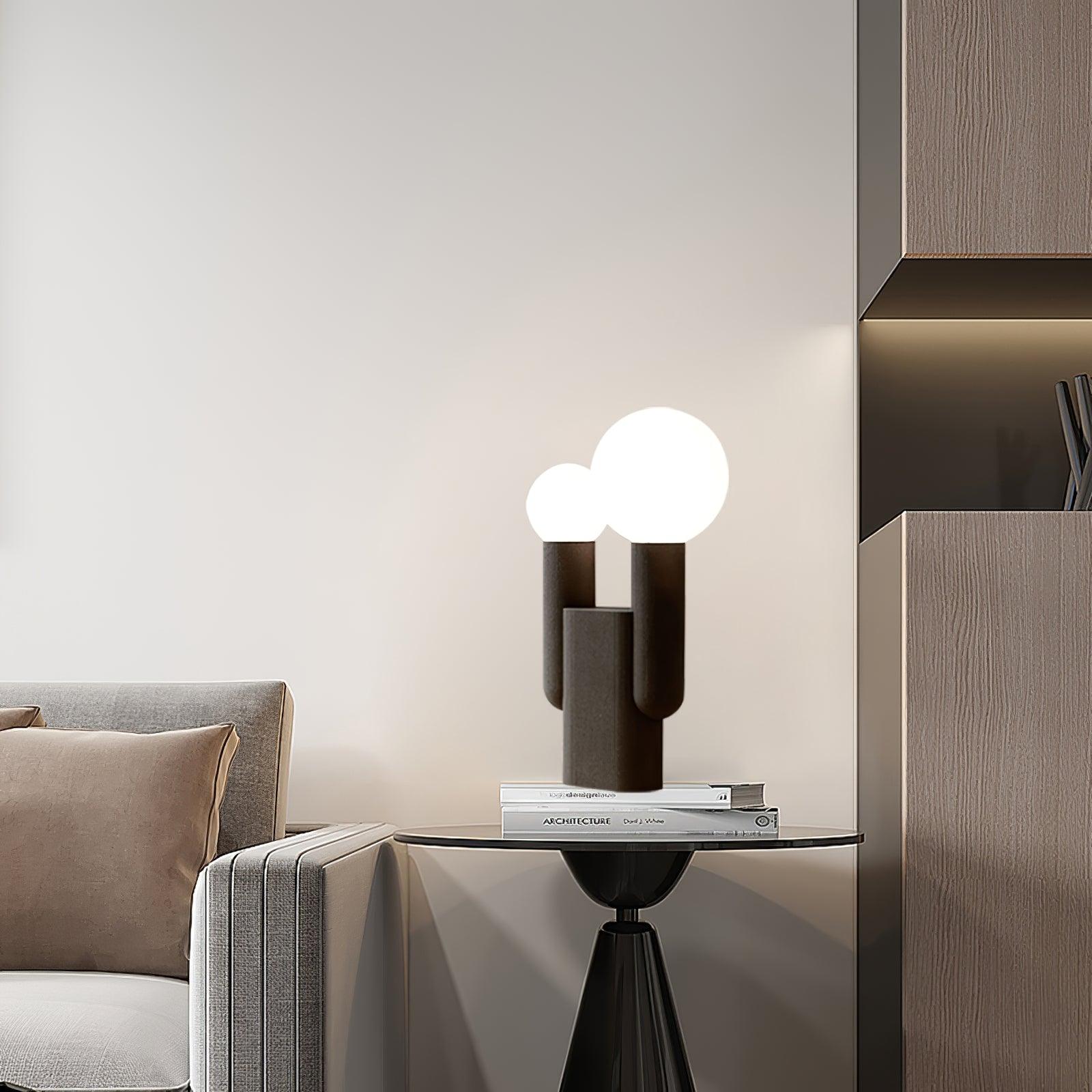 Cactus Table Light, Bedside Table Lamp, detail 4