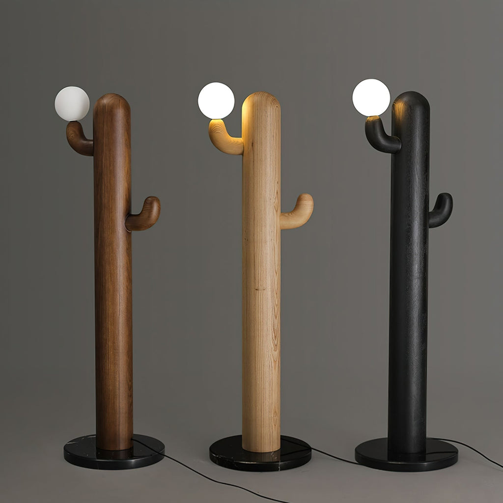 Cactus Wood Floor Light, Floor Lamp, detail 27