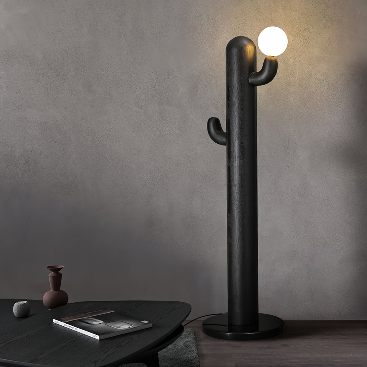 Cactus Wood Floor Light, Floor Lamp, detail 23