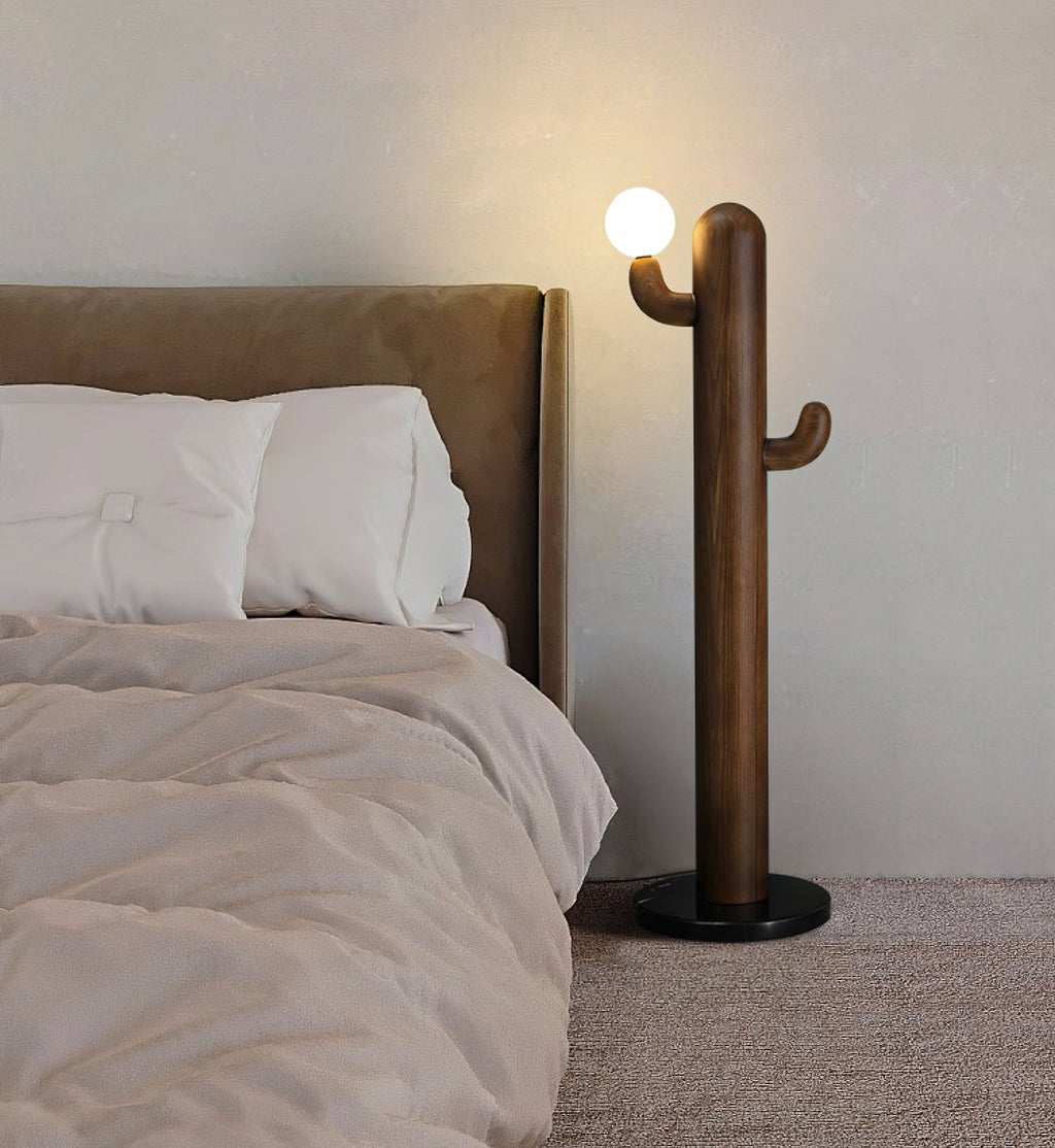 Cactus Wood Floor Light, Floor Lamp, detail 13