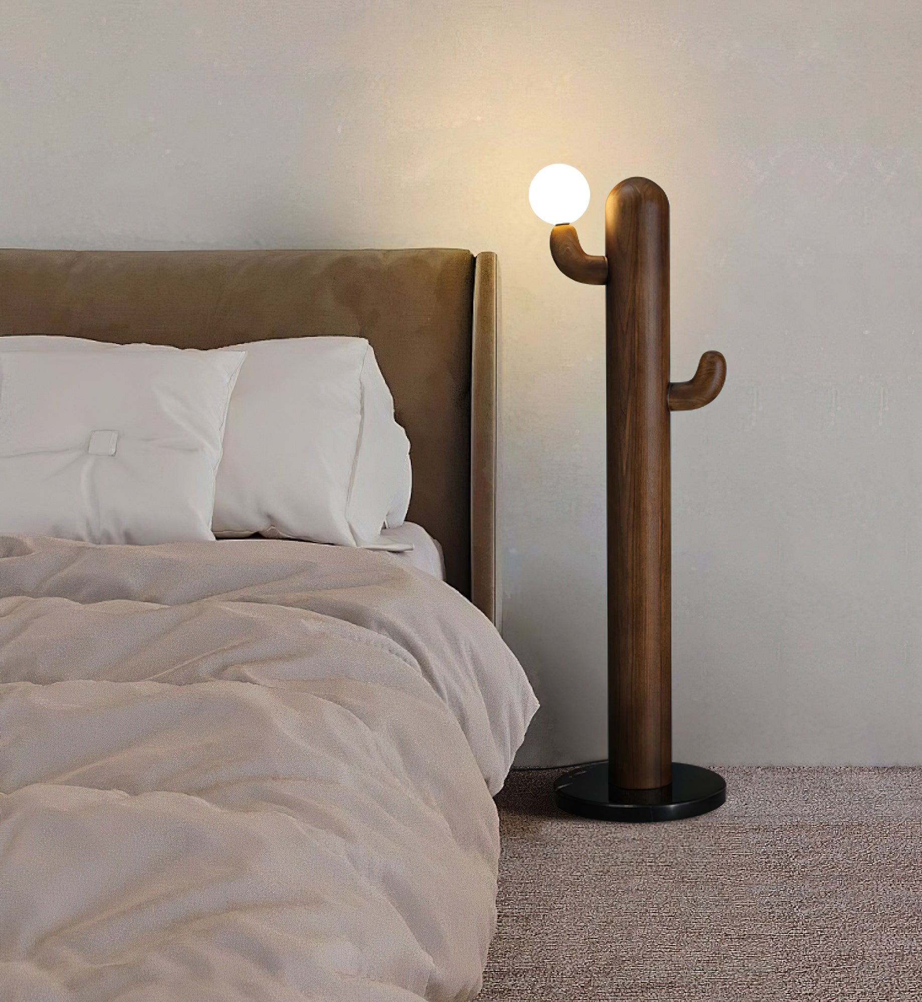 Cactus Wood Floor Light, Floor Lamp, detail 13