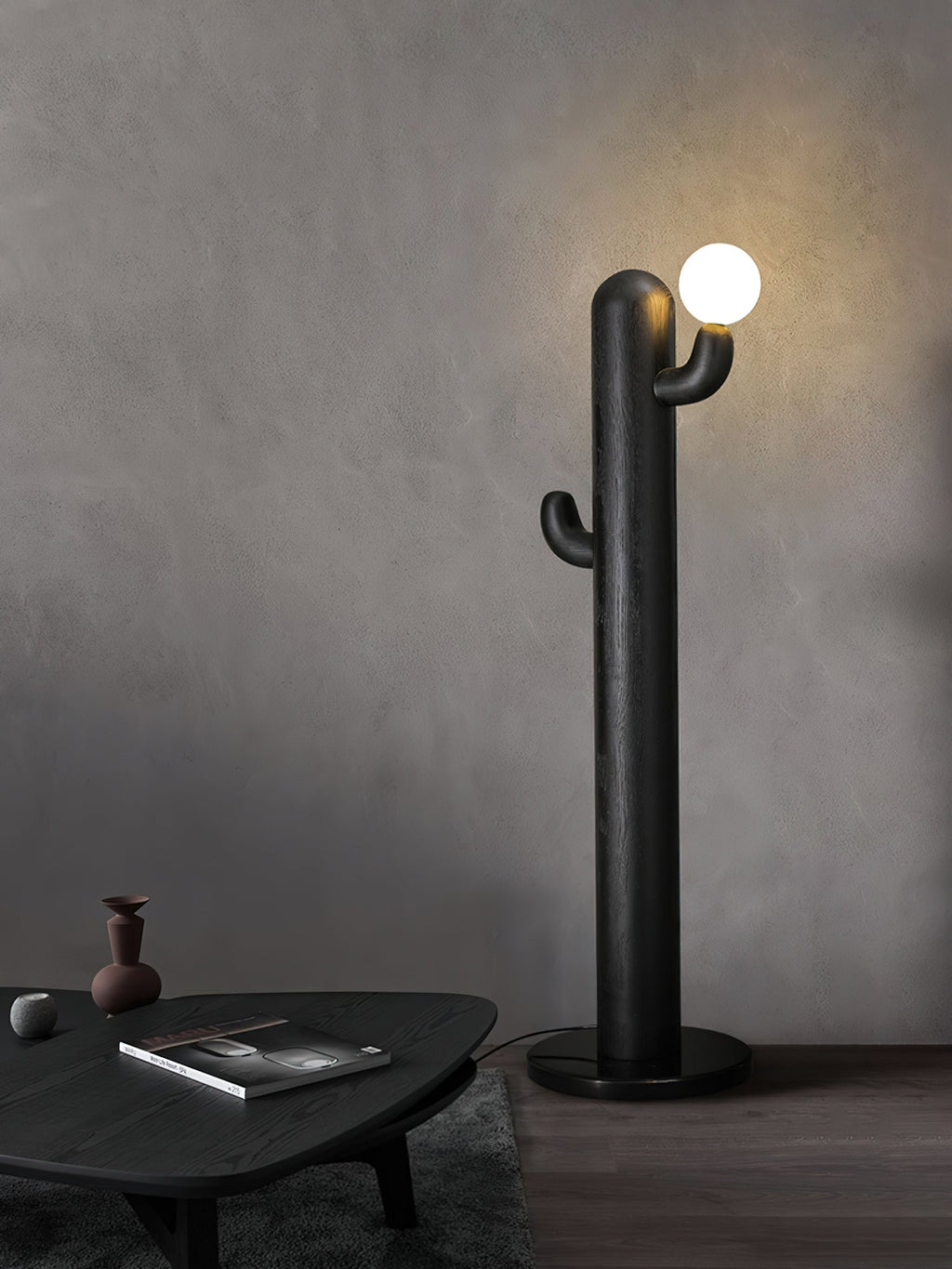 Cactus Wood Floor Light, Floor Lamp, detail 15
