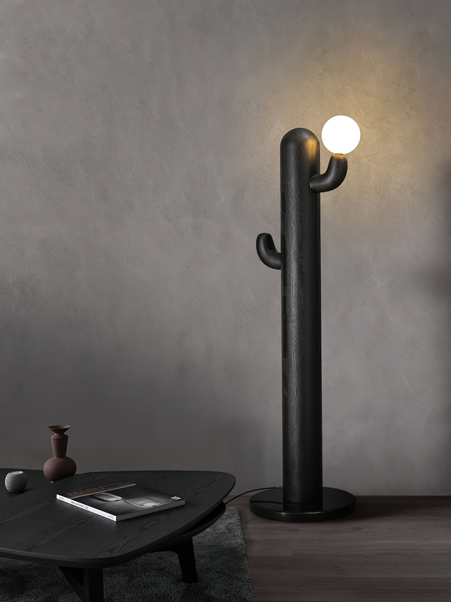 Cactus Wood Floor Light, Floor Lamp, detail 15