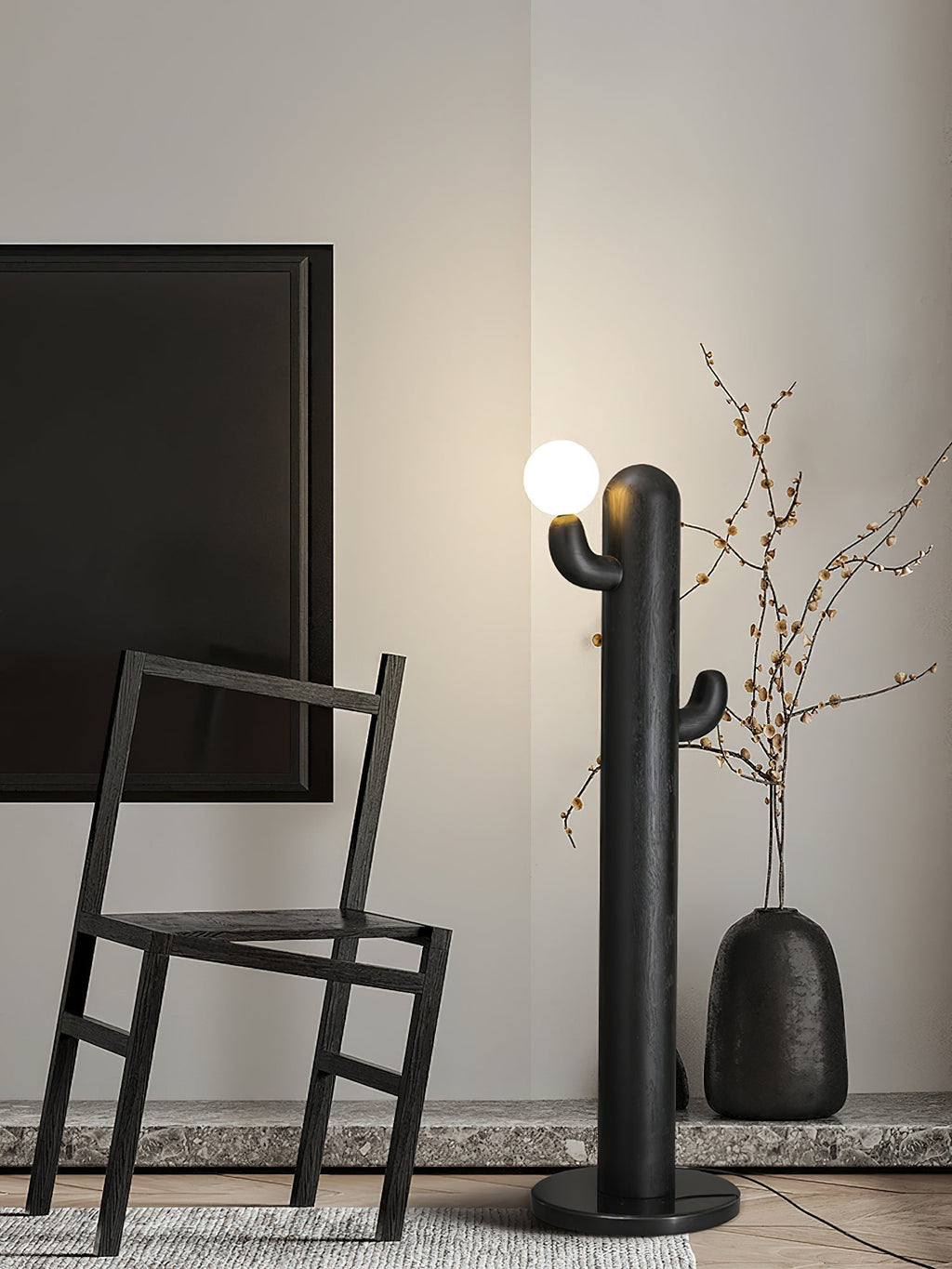 Cactus Wood Floor Light, Floor Lamp, detail 17